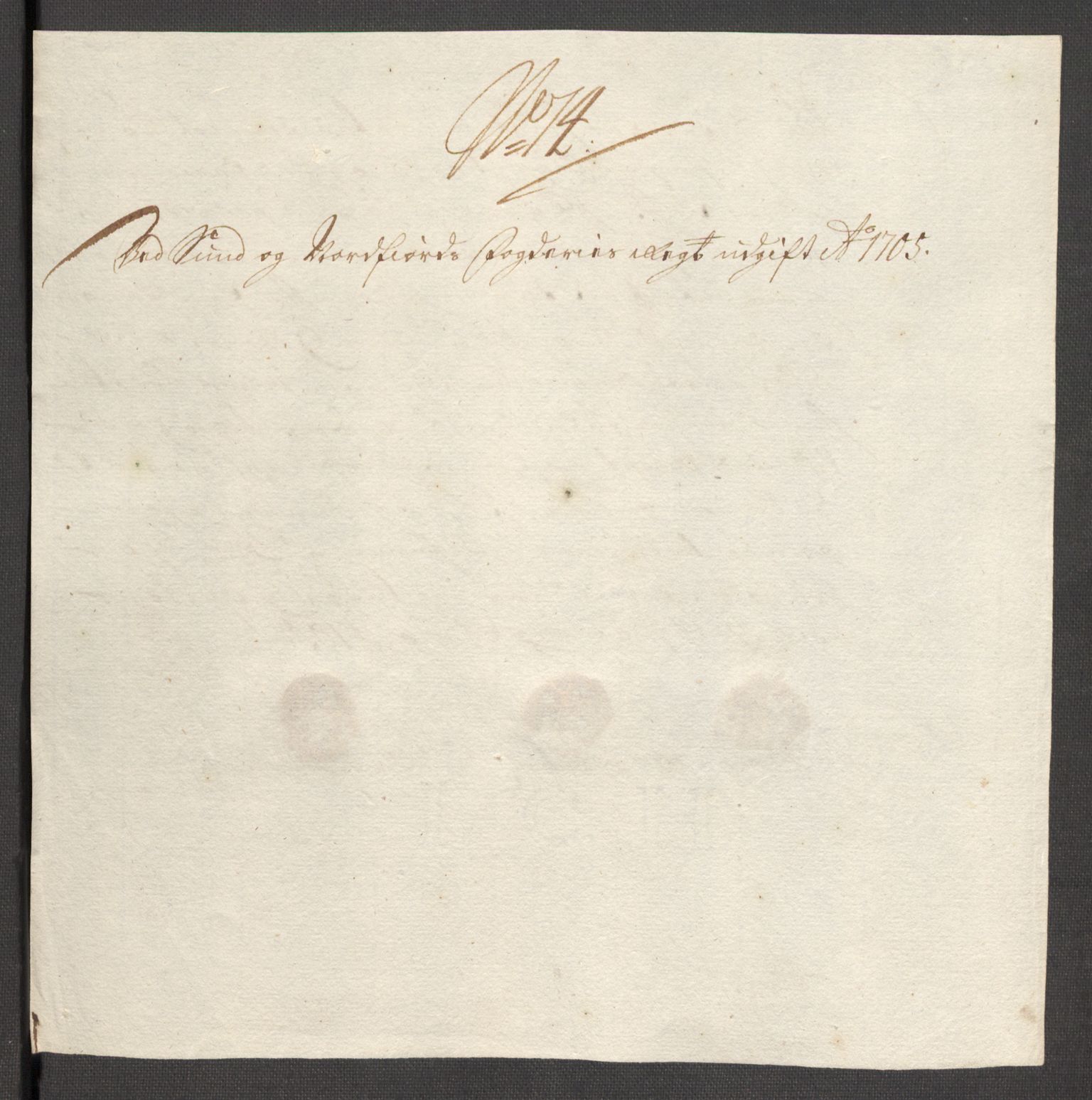 Rentekammeret inntil 1814, Reviderte regnskaper, Fogderegnskap, AV/RA-EA-4092/R53/L3429: Fogderegnskap Sunn- og Nordfjord, 1705, p. 233