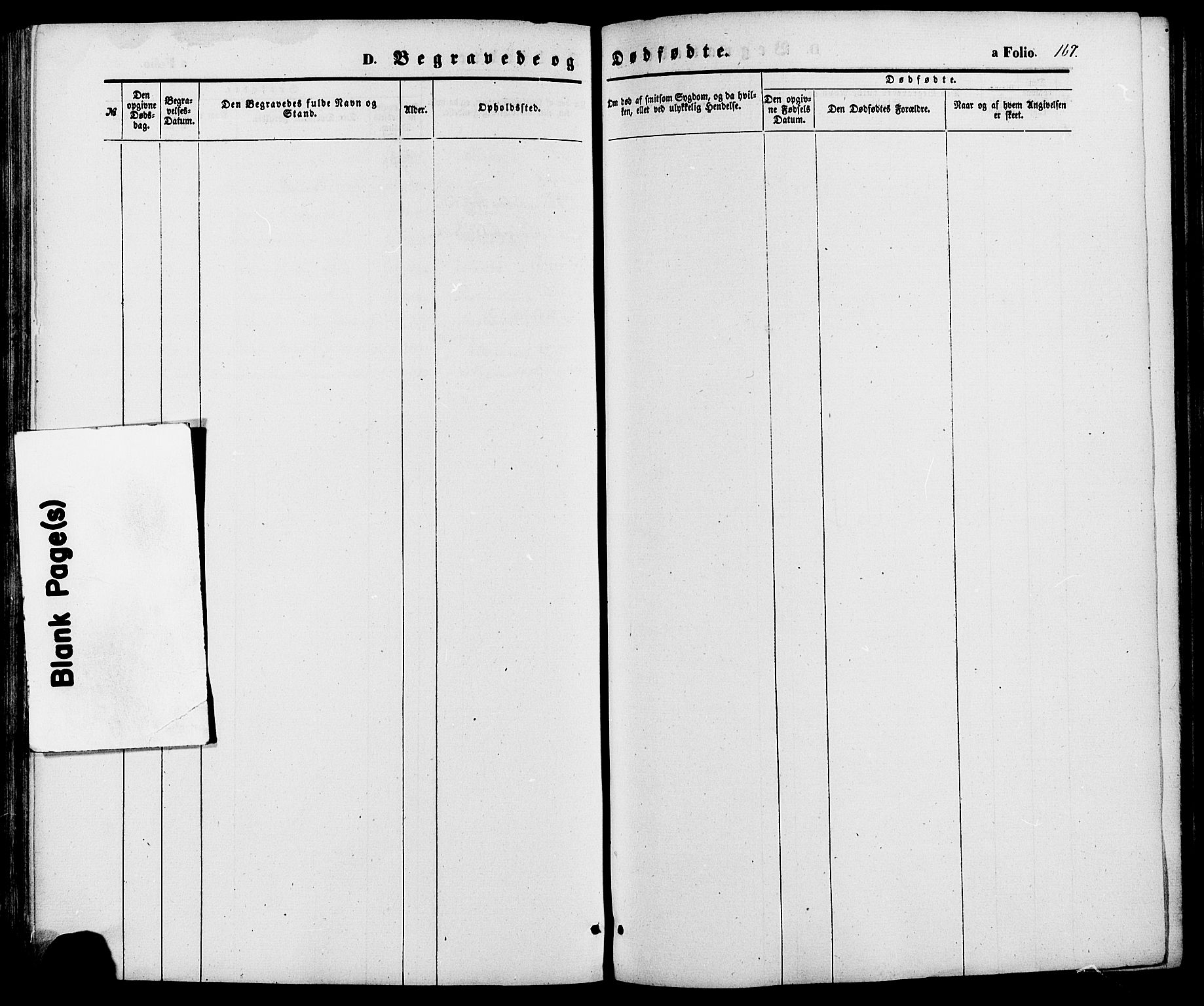 Oddernes sokneprestkontor, SAK/1111-0033/F/Fa/Fab/L0001: Parish register (official) no. A 1, 1865-1884, p. 167