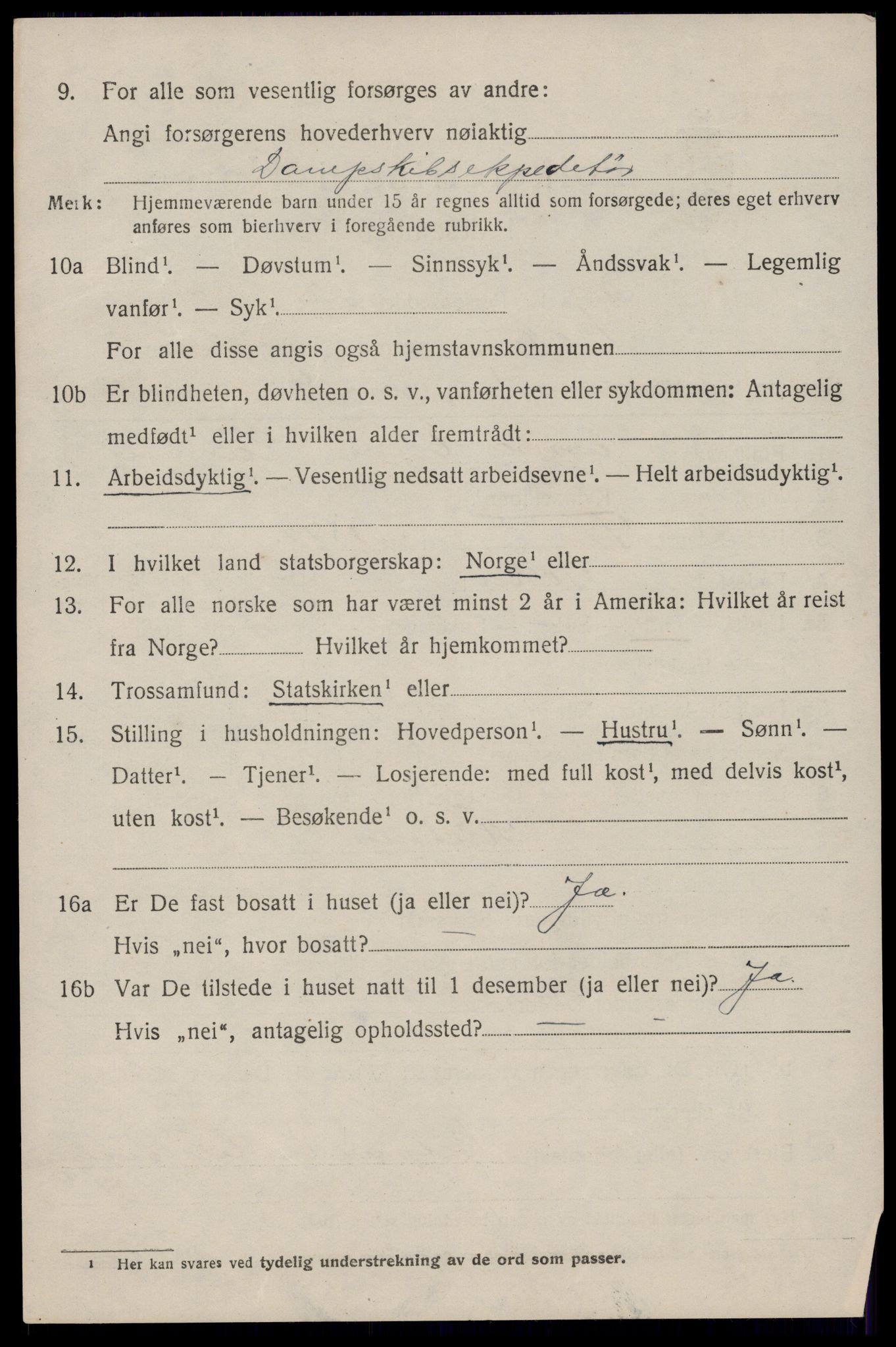 SAST, 1920 census for Bokn, 1920, p. 789