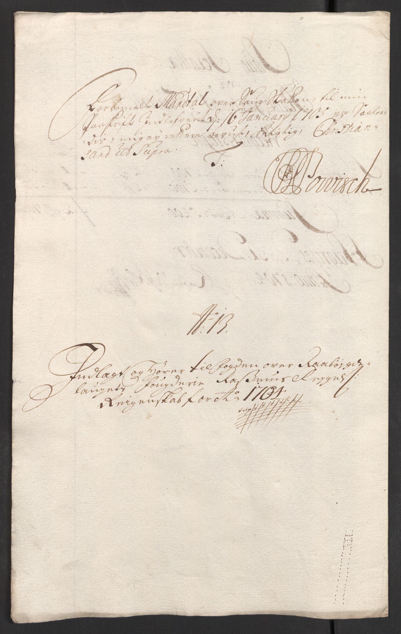 Rentekammeret inntil 1814, Reviderte regnskaper, Fogderegnskap, RA/EA-4092/R40/L2447: Fogderegnskap Råbyggelag, 1703-1705, p. 279