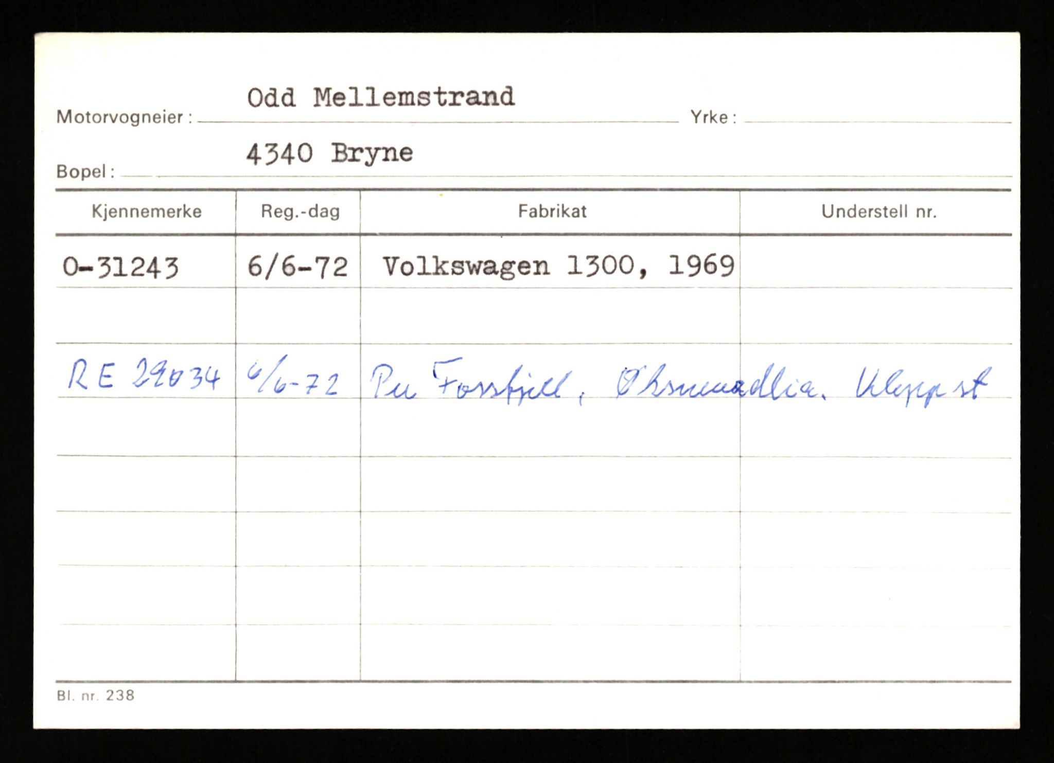 Stavanger trafikkstasjon, AV/SAST-A-101942/0/G/L0005: Registreringsnummer: 23000 - 34245, 1930-1971, p. 2513