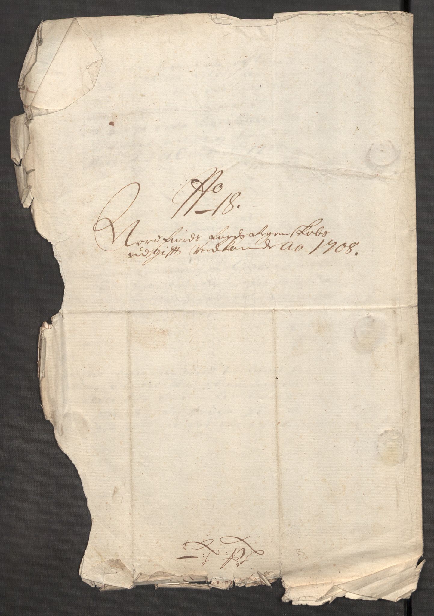 Rentekammeret inntil 1814, Reviderte regnskaper, Fogderegnskap, RA/EA-4092/R53/L3431: Fogderegnskap Sunn- og Nordfjord, 1708, p. 213