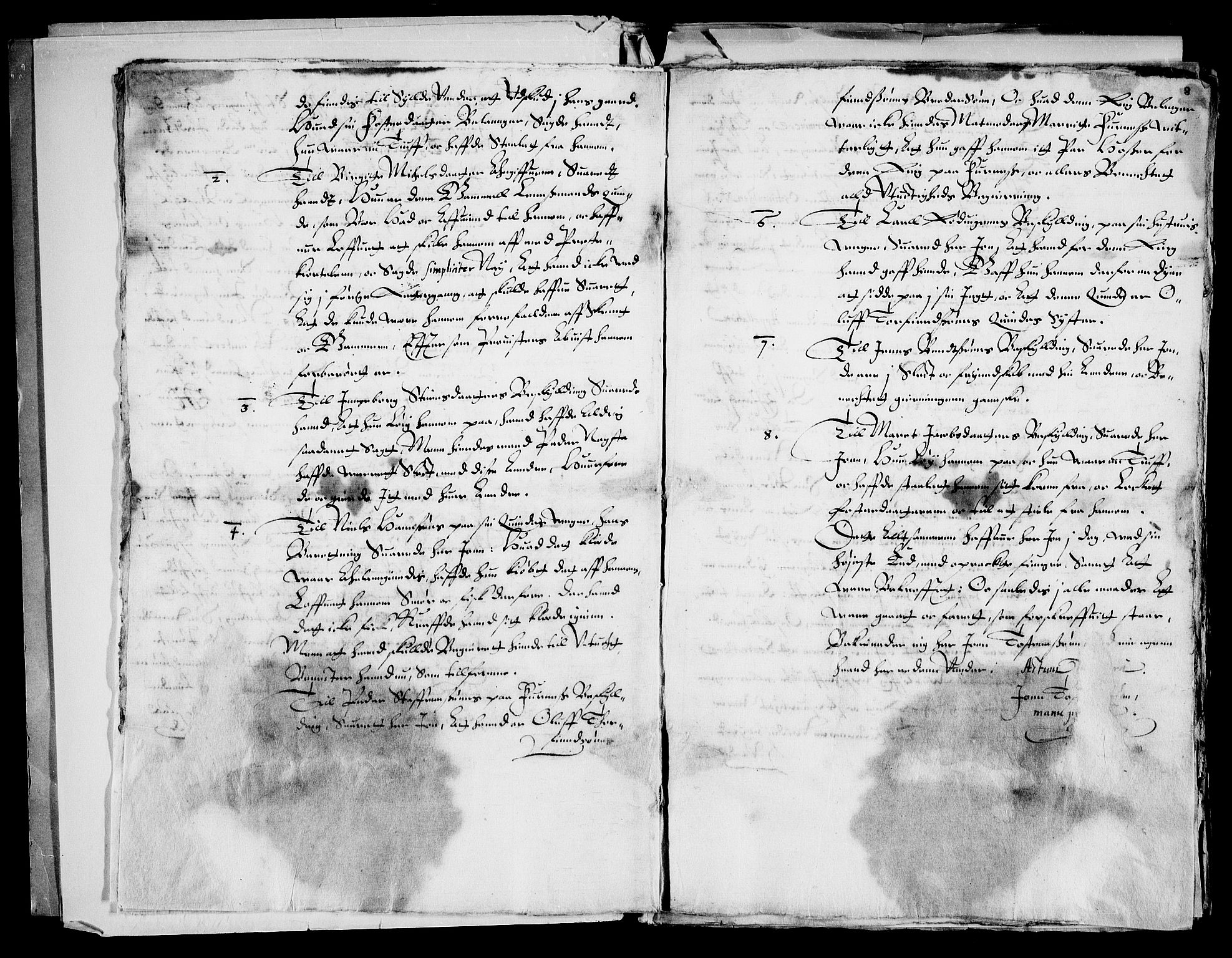 Danske Kanselli, Skapsaker, AV/RA-EA-4061/F/L0117: Skap 16, pakke 48-49A, 1622-1808, p. 12