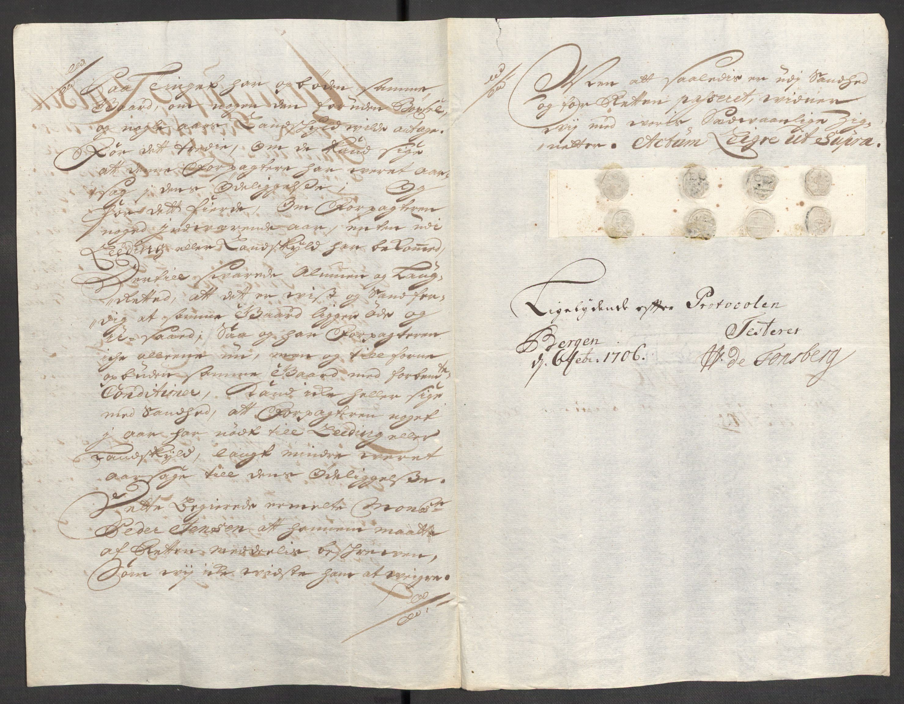 Rentekammeret inntil 1814, Reviderte regnskaper, Fogderegnskap, AV/RA-EA-4092/R48/L2983: Fogderegnskap Sunnhordland og Hardanger, 1705, p. 230