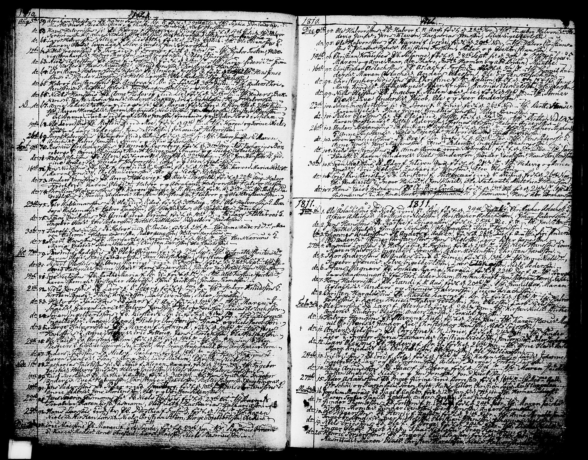 Gjerpen kirkebøker, SAKO/A-265/F/Fa/L0003: Parish register (official) no. I 3, 1796-1814, p. 36