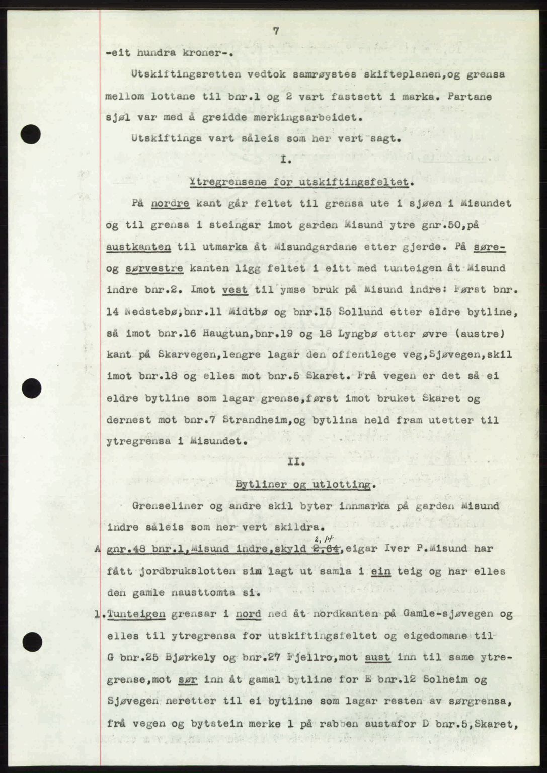 Romsdal sorenskriveri, AV/SAT-A-4149/1/2/2C: Mortgage book no. A32, 1950-1950, Diary no: : 590/1950