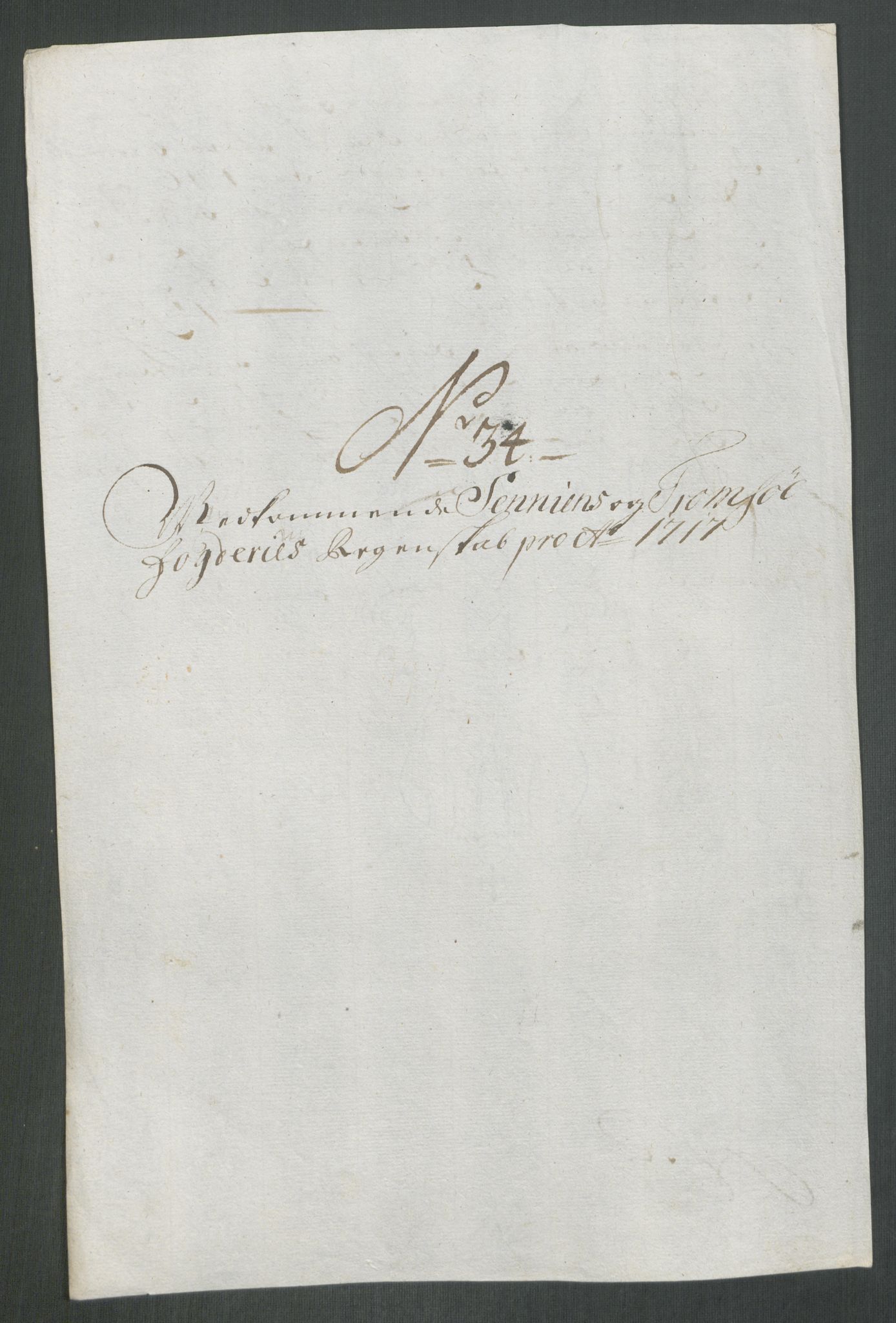 Rentekammeret inntil 1814, Reviderte regnskaper, Fogderegnskap, AV/RA-EA-4092/R68/L4763: Fogderegnskap Senja og Troms, 1717, p. 263