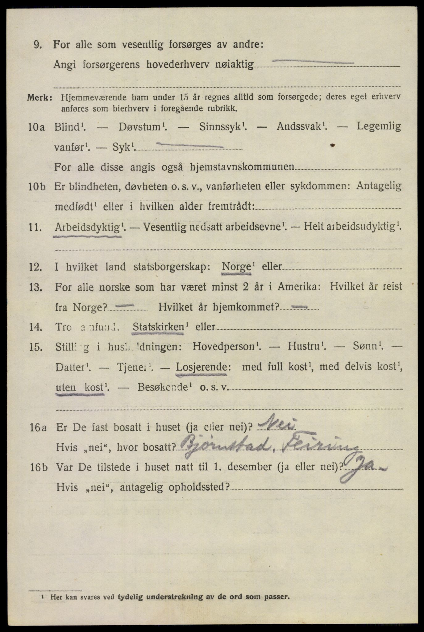 SAO, 1920 census for Eidsvoll, 1920, p. 7616