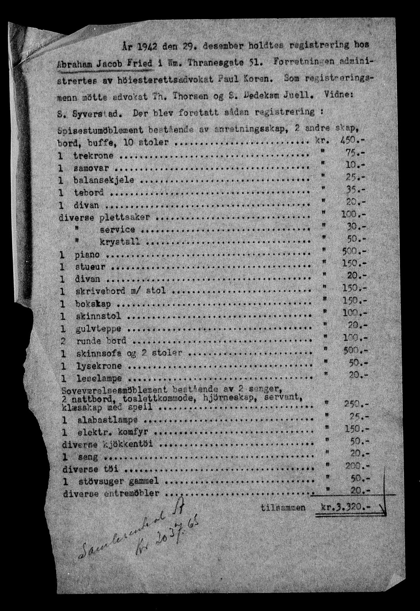 Justisdepartementet, Tilbakeføringskontoret for inndratte formuer, RA/S-1564/H/Hc/Hcc/L0936: --, 1945-1947, p. 601