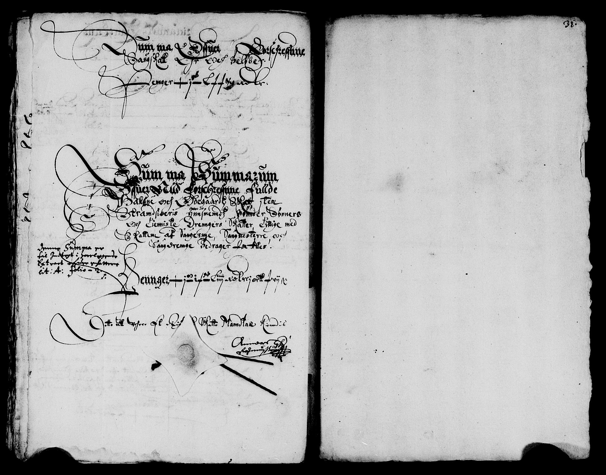 Rentekammeret inntil 1814, Reviderte regnskaper, Lensregnskaper, AV/RA-EA-5023/R/Rb/Rbw/L0126: Trondheim len, 1656-1657