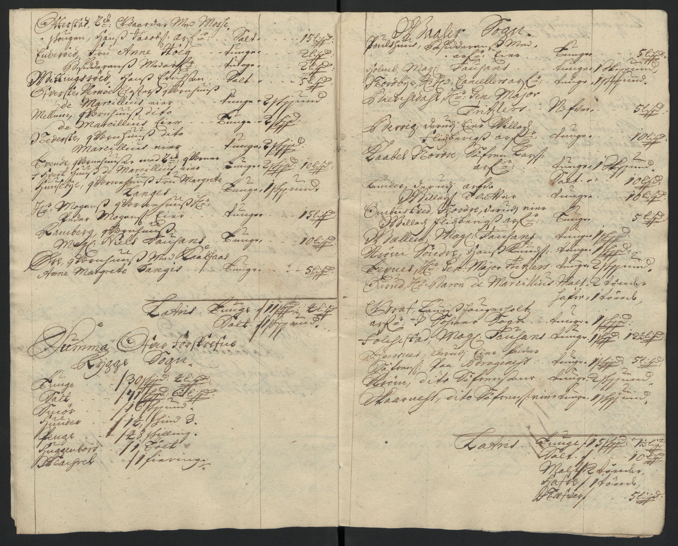 Rentekammeret inntil 1814, Reviderte regnskaper, Fogderegnskap, RA/EA-4092/R04/L0132: Fogderegnskap Moss, Onsøy, Tune, Veme og Åbygge, 1703-1704, p. 243