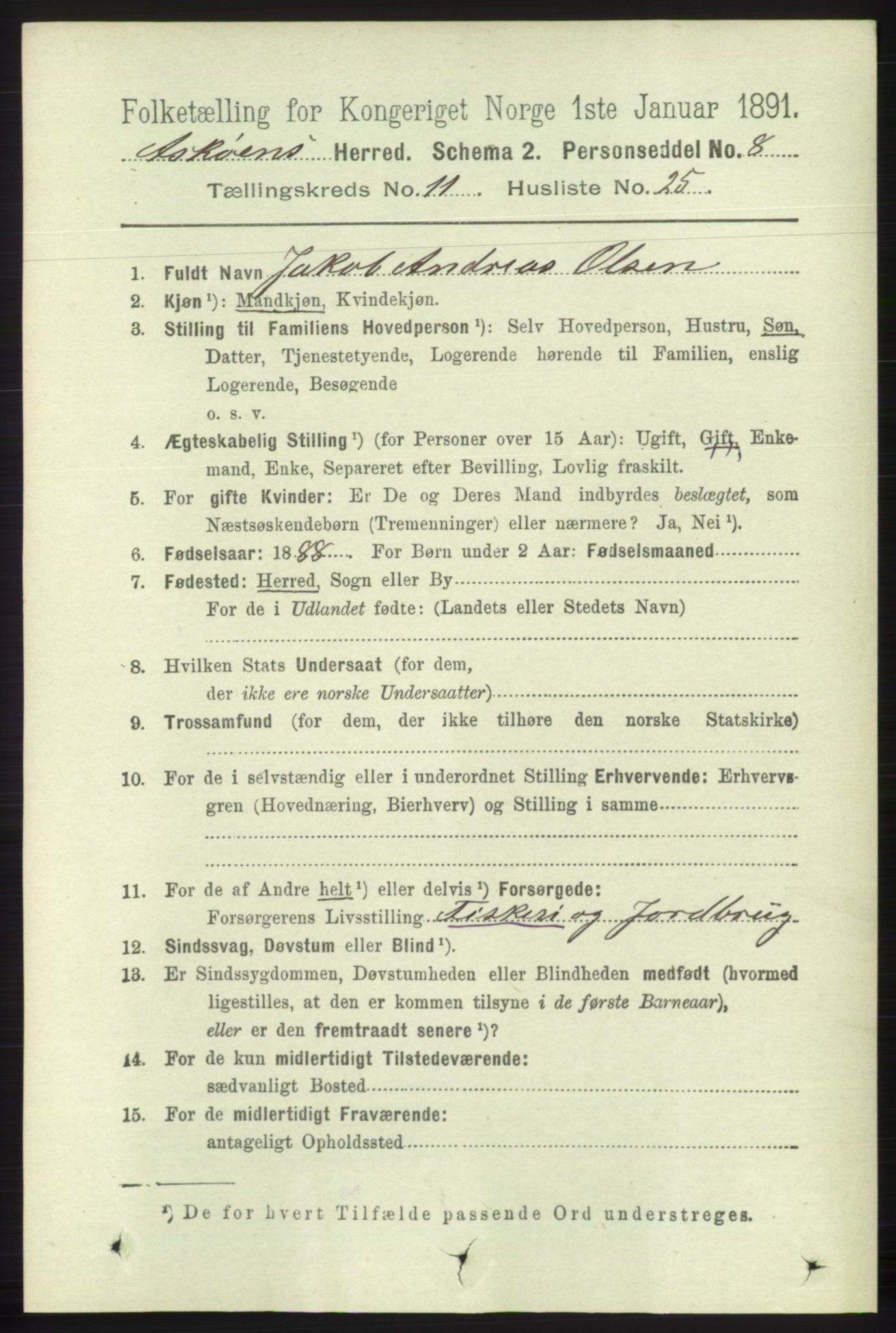 RA, 1891 census for 1247 Askøy, 1891, p. 7426