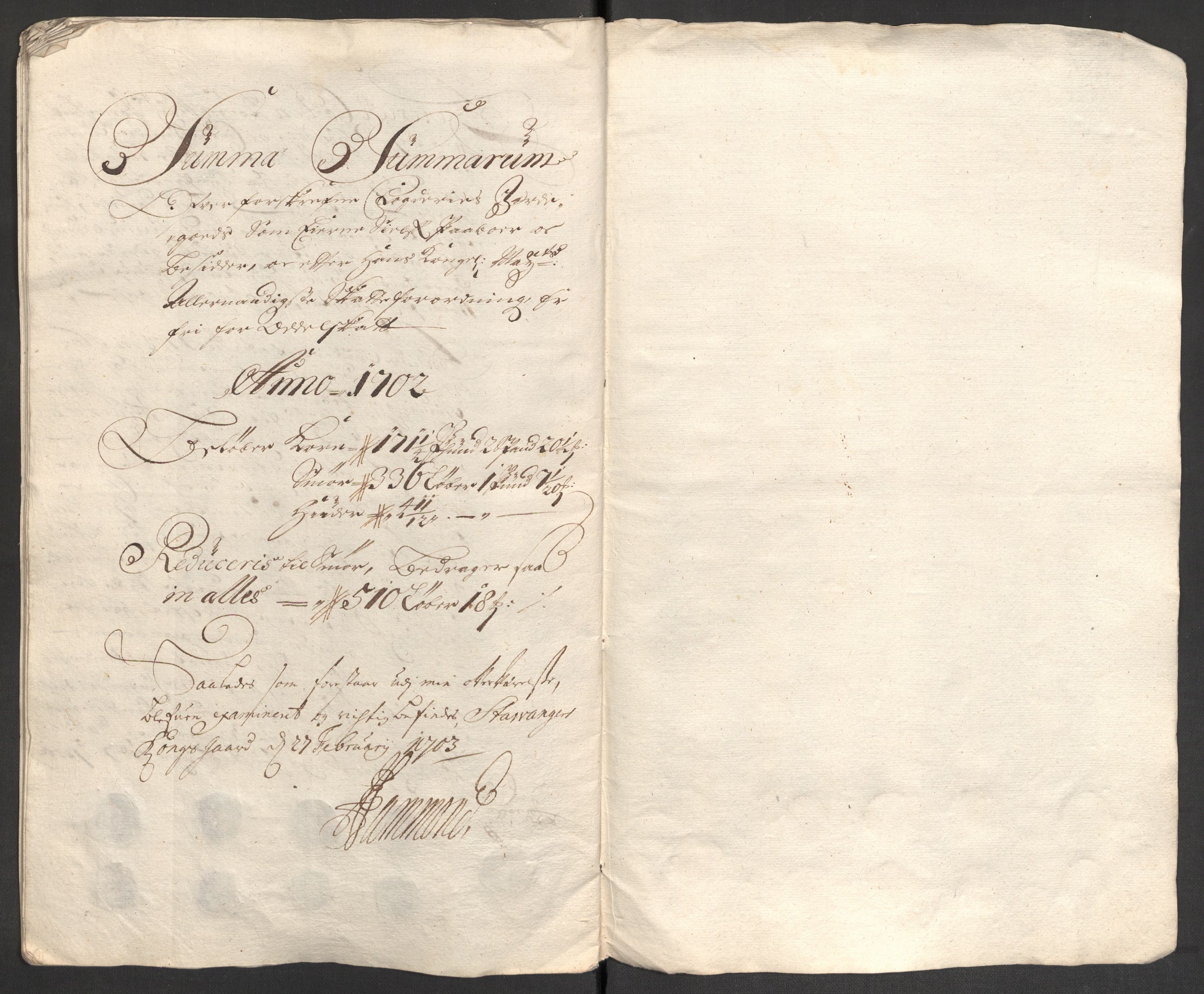 Rentekammeret inntil 1814, Reviderte regnskaper, Fogderegnskap, RA/EA-4092/R47/L2859: Fogderegnskap Ryfylke, 1701-1702, p. 186