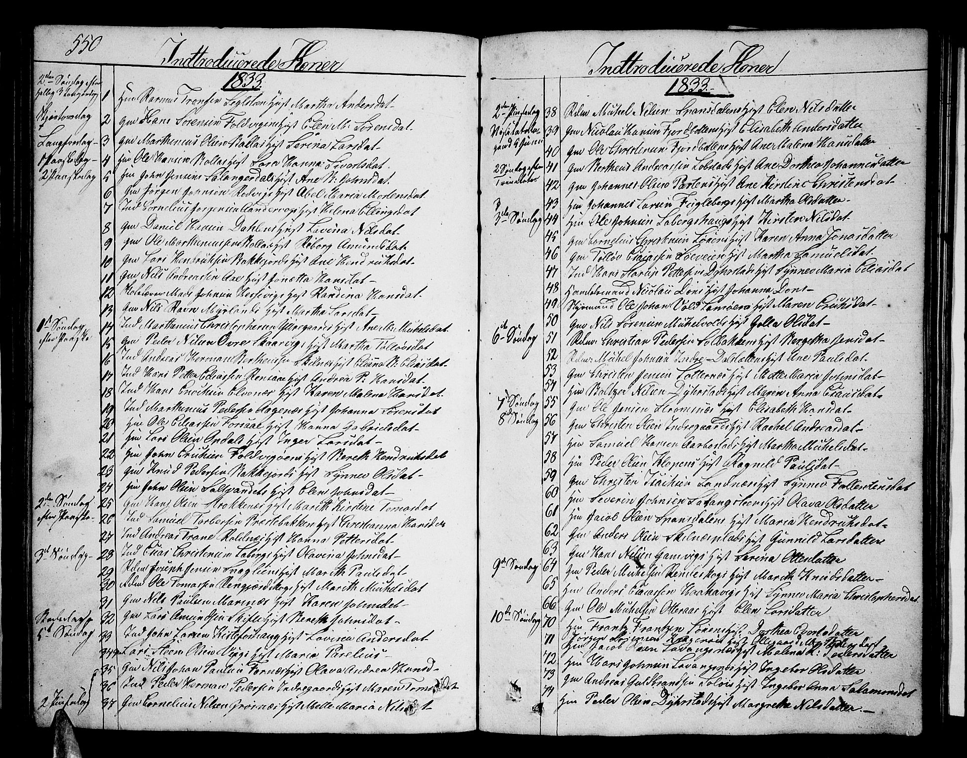 Ibestad sokneprestembete, SATØ/S-0077/H/Ha/Hab/L0003klokker: Parish register (copy) no. 3, 1833-1852, p. 550