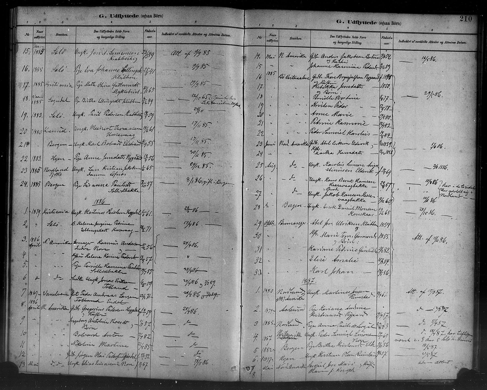 Davik sokneprestembete, AV/SAB-A-79701/H/Haa/Haad/L0001: Parish register (official) no. D 1, 1882-1900, p. 210