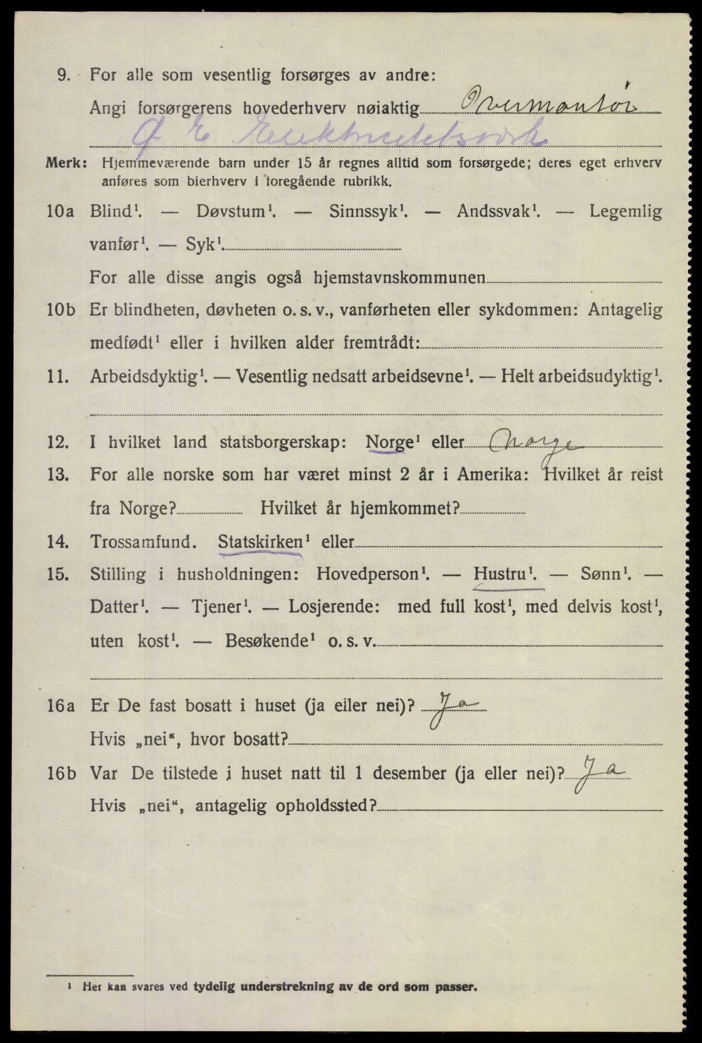 SAKO, 1920 census for Øvre Eiker, 1920, p. 11811