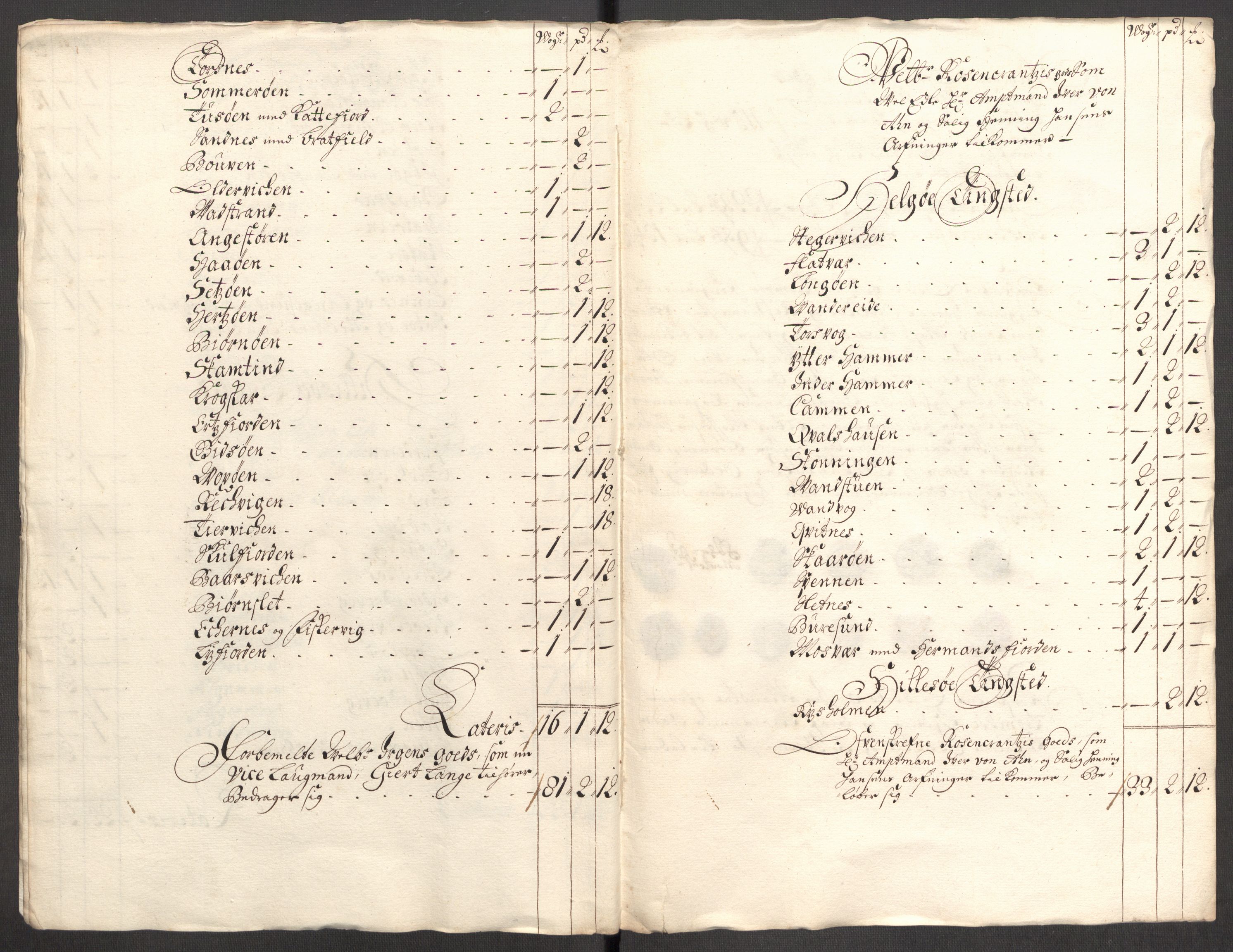 Rentekammeret inntil 1814, Reviderte regnskaper, Fogderegnskap, AV/RA-EA-4092/R68/L4754: Fogderegnskap Senja og Troms, 1697-1699, p. 106