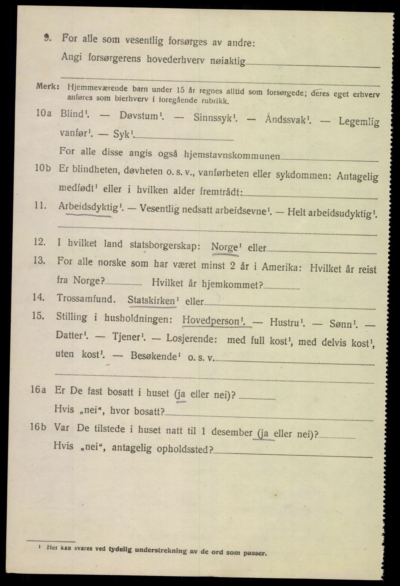 SAK, 1920 census for Søndeled, 1920, p. 6672