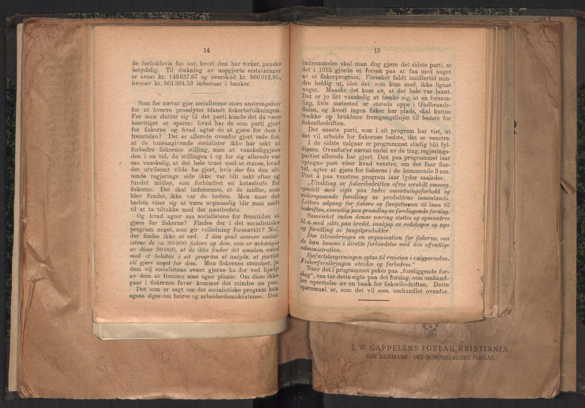 Venstres Hovedorganisasjon, RA/PA-0876/X/L0001: De eldste skrifter, 1860-1936, p. 120