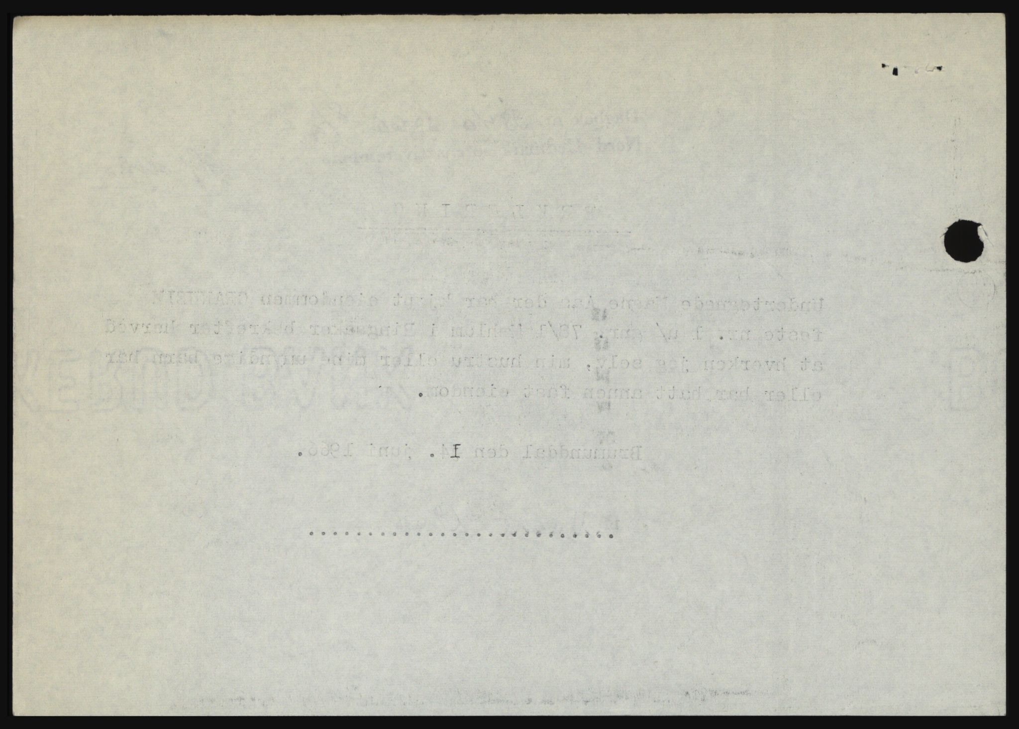 Nord-Hedmark sorenskriveri, SAH/TING-012/H/Hc/L0024: Mortgage book no. 24, 1966-1966, Diary no: : 3840/1966