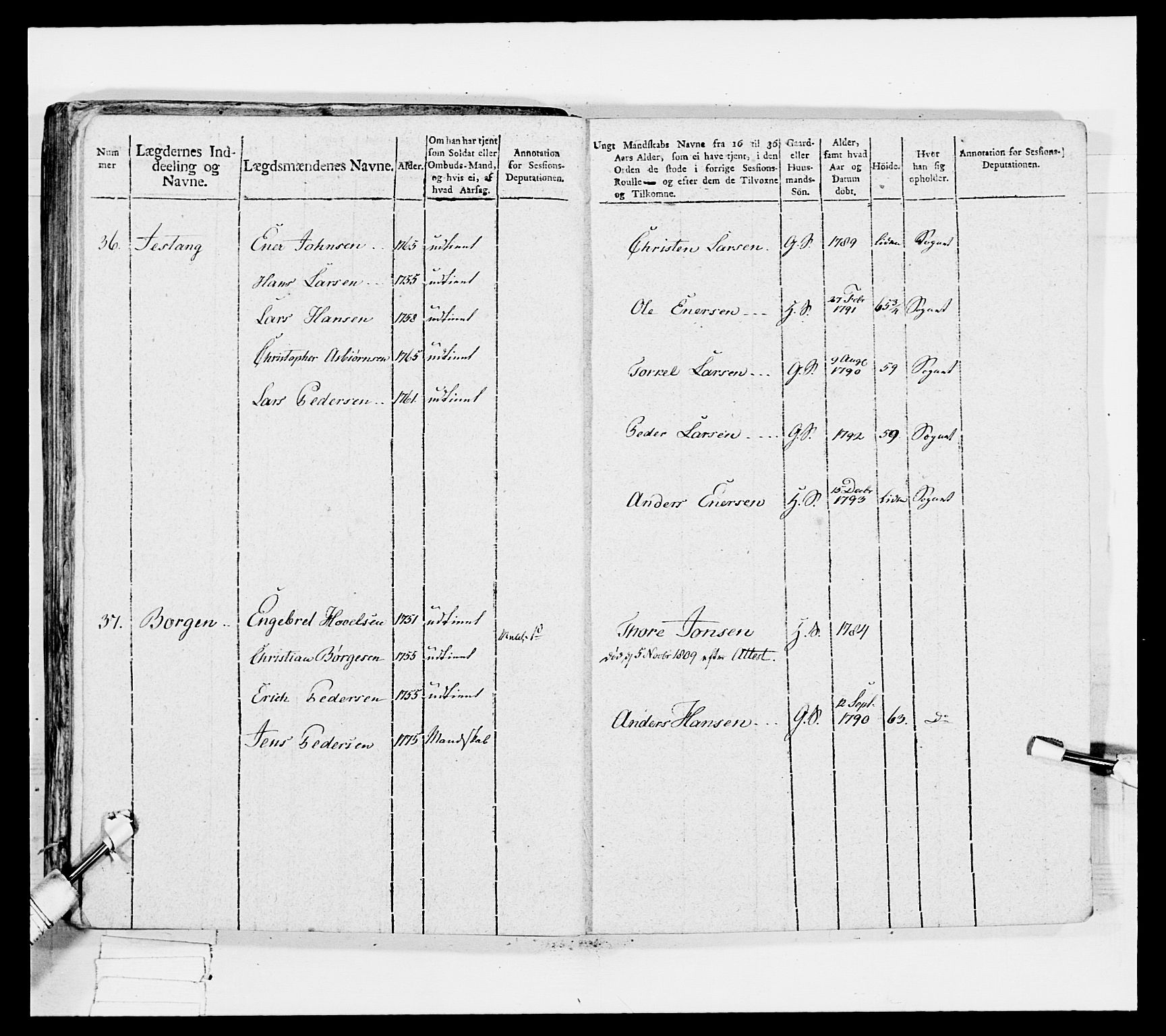 Generalitets- og kommissariatskollegiet, Det kongelige norske kommissariatskollegium, AV/RA-EA-5420/E/Eh/L0034: Nordafjelske gevorbne infanteriregiment, 1810, p. 348