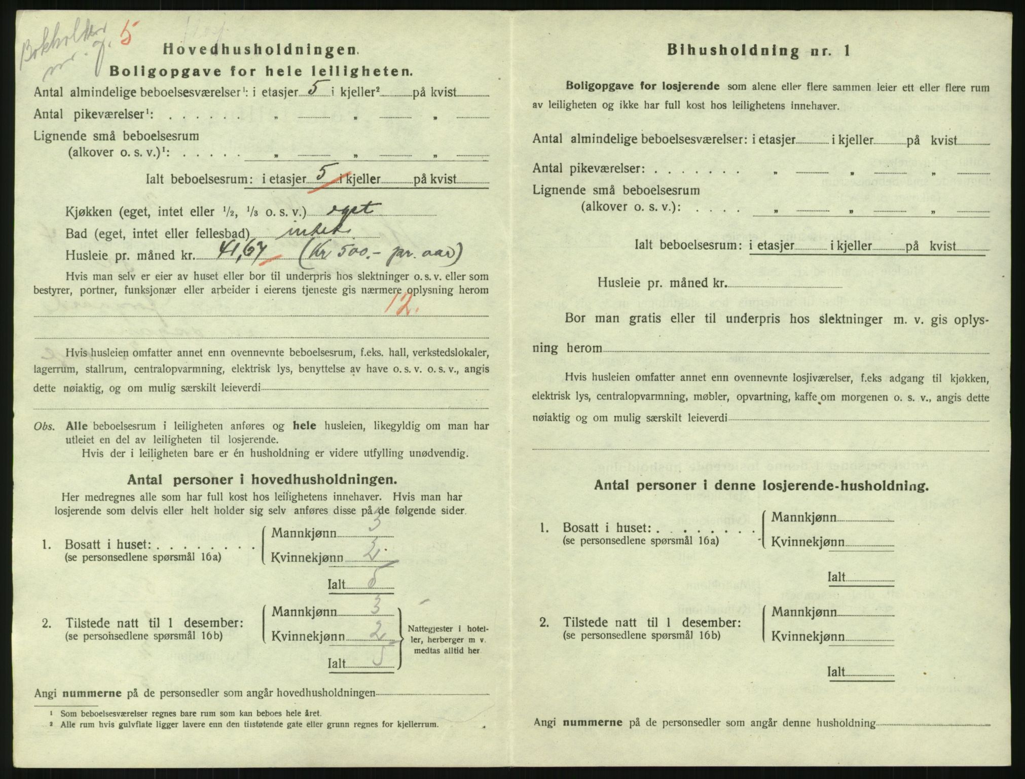 SAKO, 1920 census for Holmestrand, 1920, p. 1453