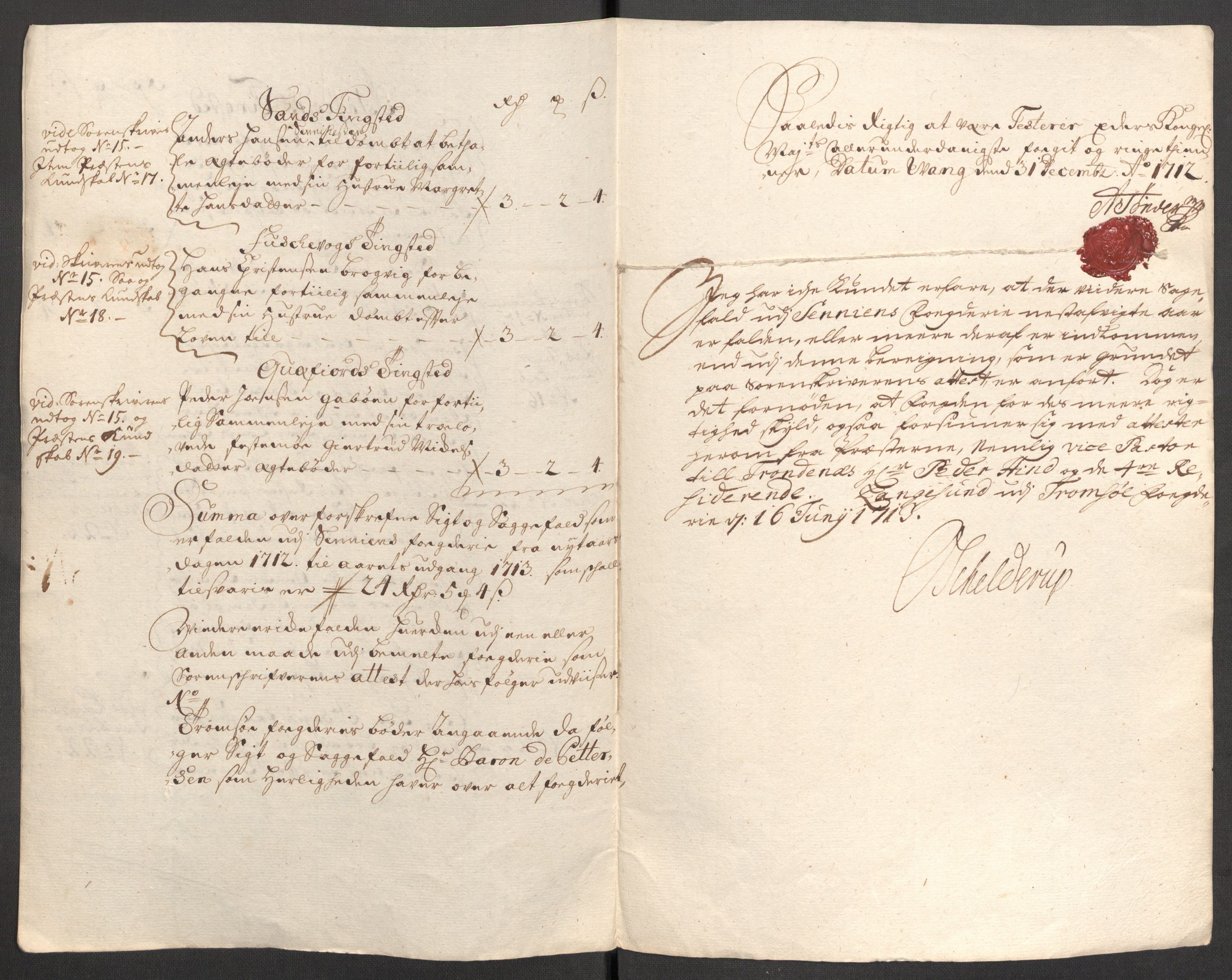 Rentekammeret inntil 1814, Reviderte regnskaper, Fogderegnskap, AV/RA-EA-4092/R68/L4758: Fogderegnskap Senja og Troms, 1711-1712, p. 388