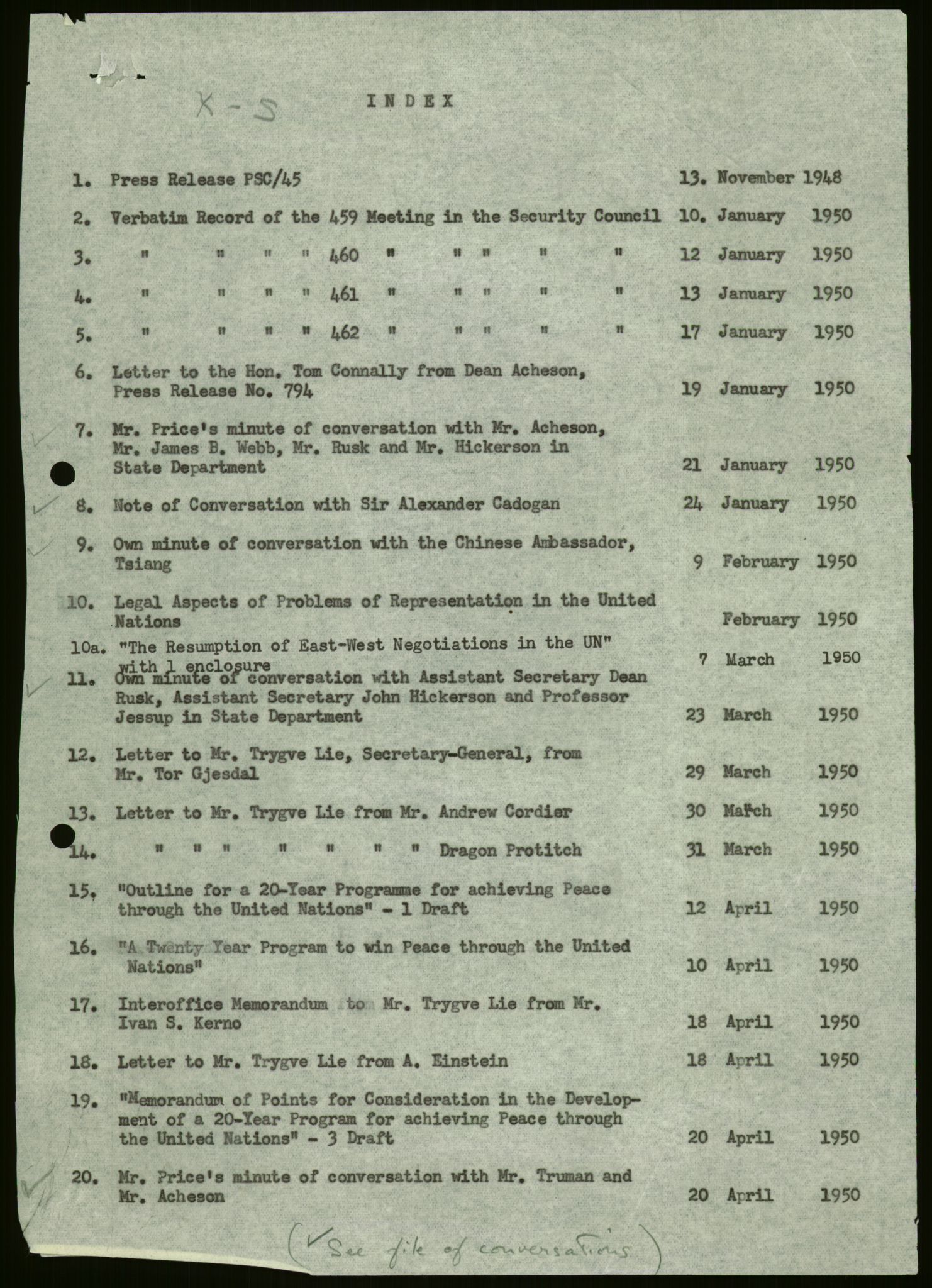 Lie, Trygve, AV/RA-PA-1407/D/L0019: Generalsekretærens papirer., 1946-1953, p. 39