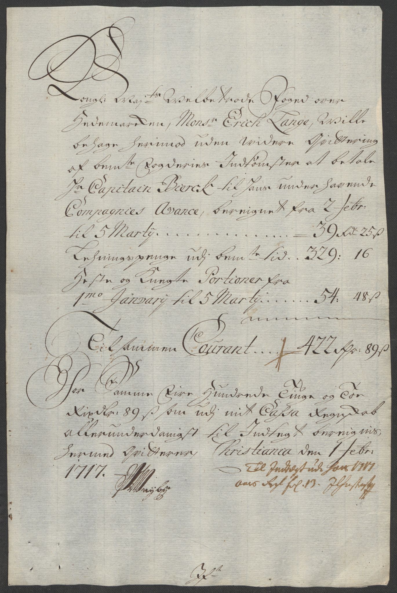 Rentekammeret inntil 1814, Reviderte regnskaper, Fogderegnskap, RA/EA-4092/R16/L1056: Fogderegnskap Hedmark, 1717, p. 386