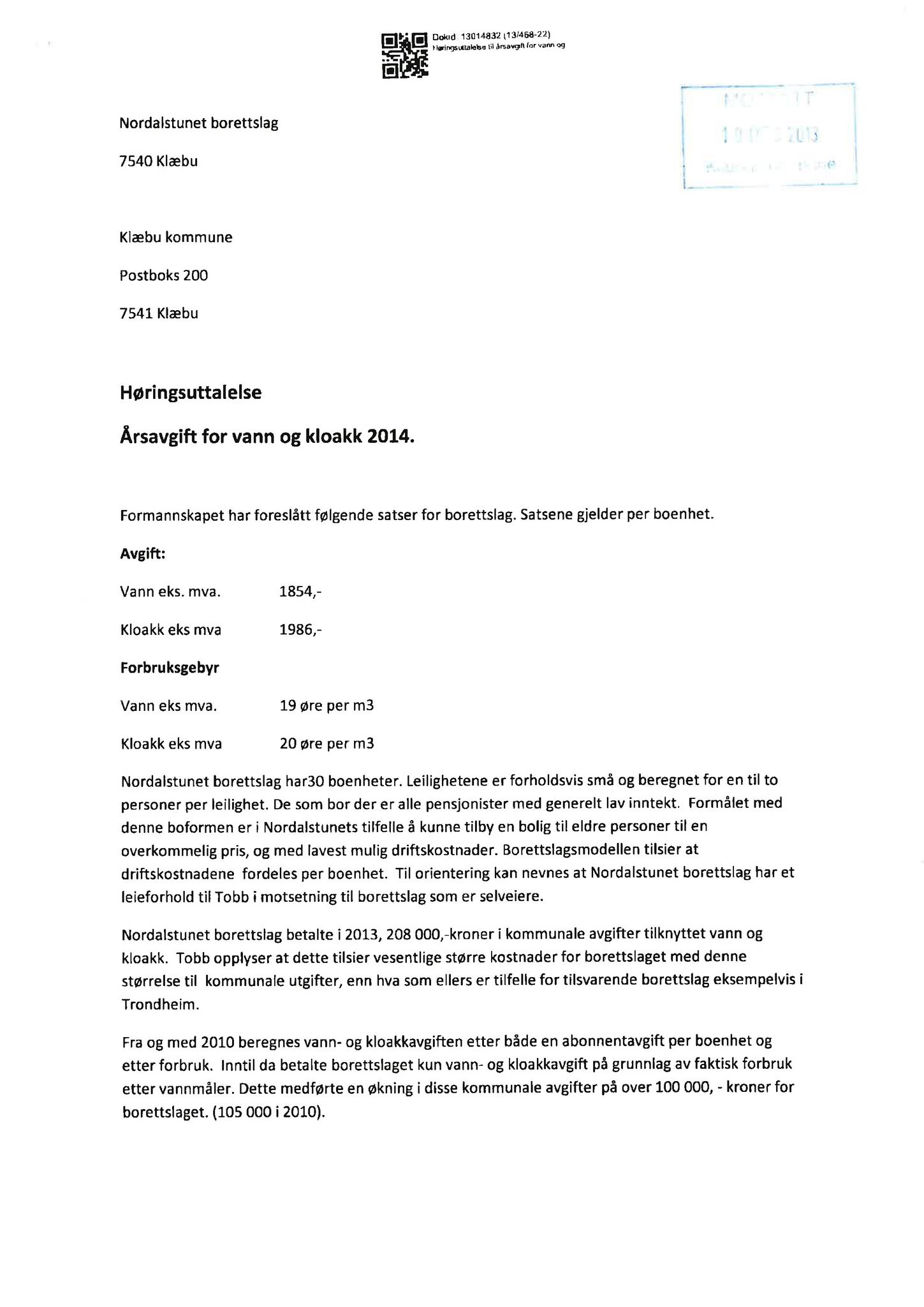 Klæbu Kommune, TRKO/KK/04-UO/L005: Utvalg for oppvekst - Møtedokumenter, 2014, p. 102