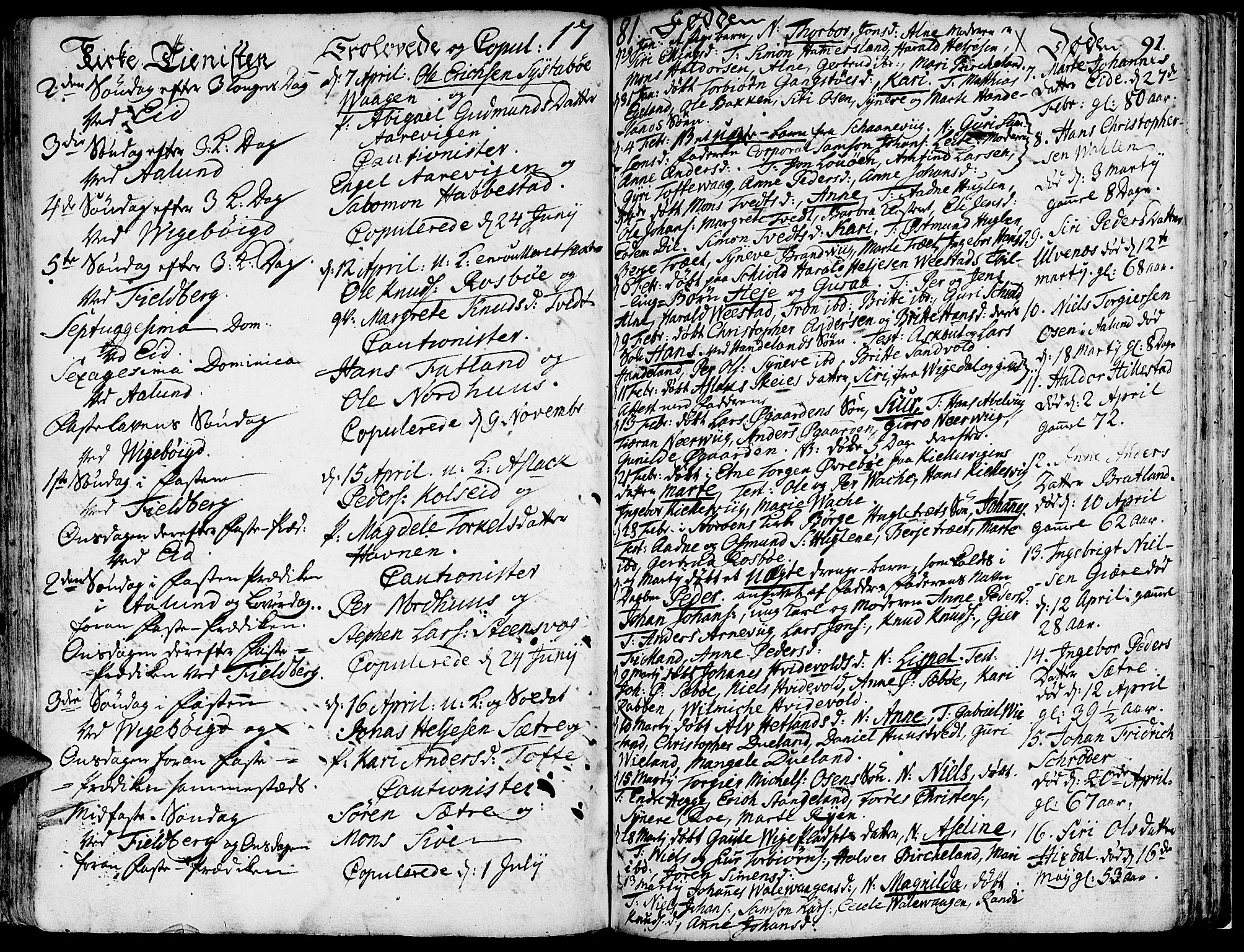 Fjelberg sokneprestembete, AV/SAB-A-75201/H/Haa: Parish register (official) no. A 2, 1760-1788, p. 91