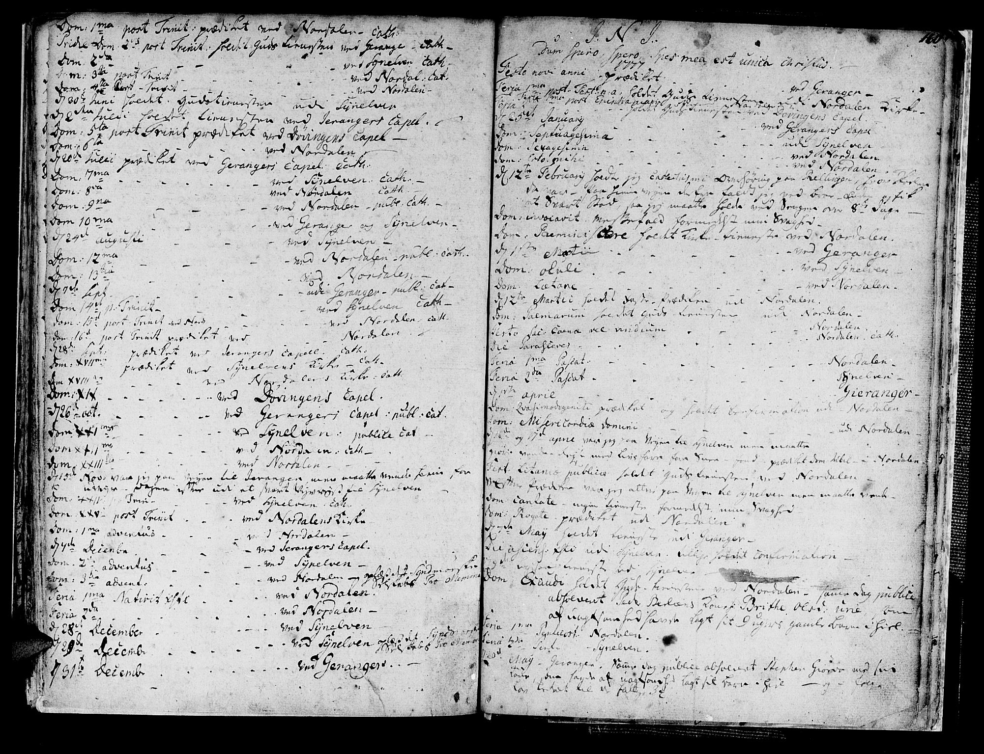 Ministerialprotokoller, klokkerbøker og fødselsregistre - Møre og Romsdal, AV/SAT-A-1454/519/L0245: Parish register (official) no. 519A04, 1774-1816, p. 160