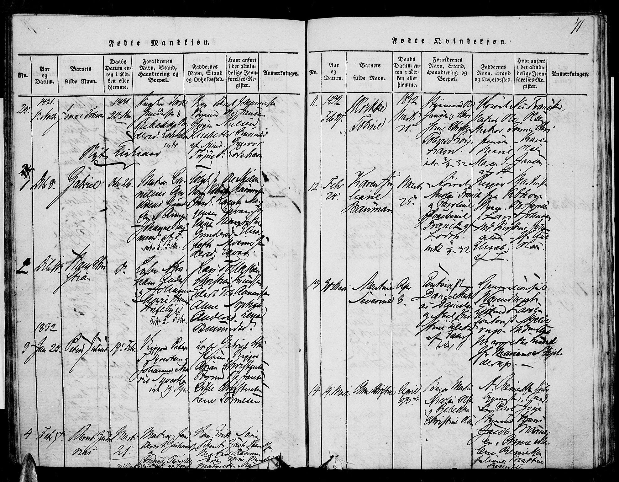 Farsund sokneprestkontor, AV/SAK-1111-0009/F/Fa/L0002: Parish register (official) no. A 2, 1815-1836, p. 71
