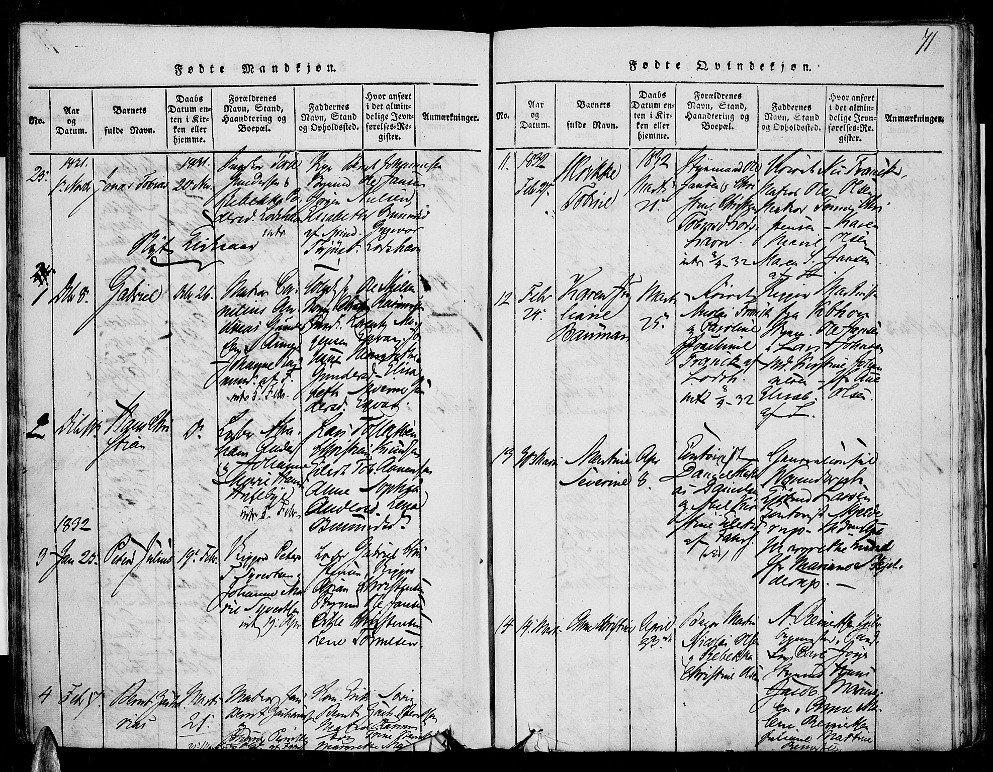 Farsund sokneprestkontor, AV/SAK-1111-0009/F/Fa/L0002: Parish register (official) no. A 2, 1815-1836, p. 71