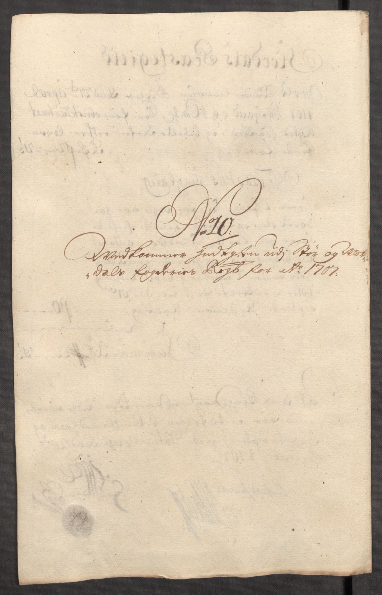 Rentekammeret inntil 1814, Reviderte regnskaper, Fogderegnskap, RA/EA-4092/R62/L4197: Fogderegnskap Stjørdal og Verdal, 1707, p. 151