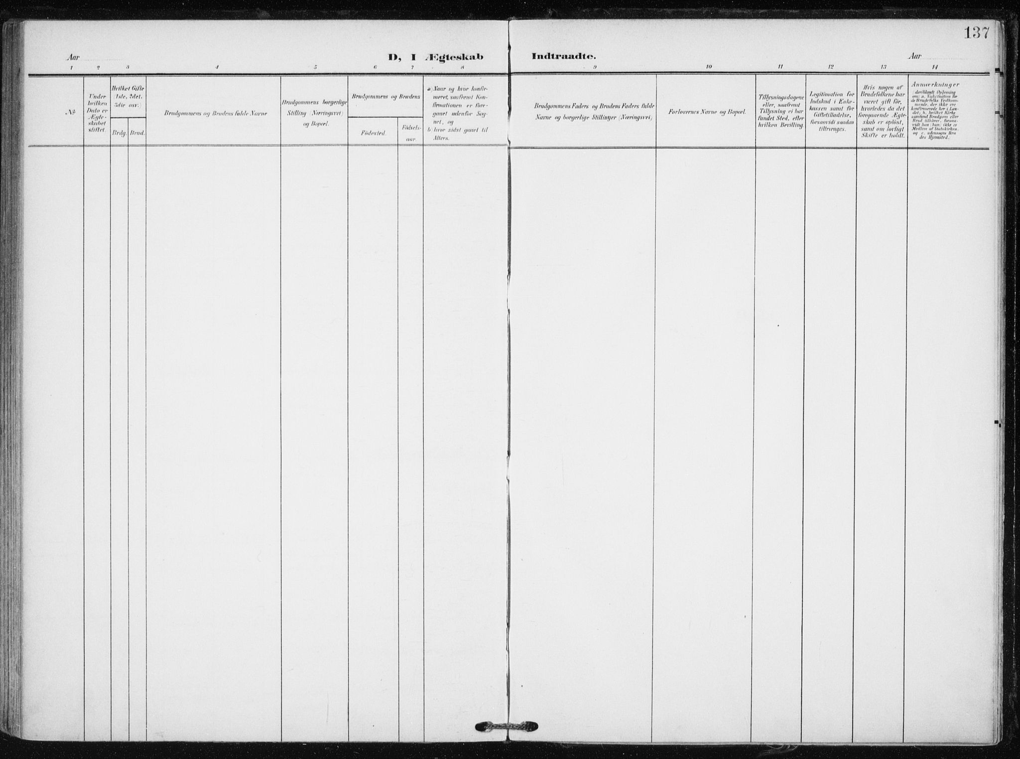 Tranøy sokneprestkontor, AV/SATØ-S-1313/I/Ia/Iaa/L0012kirke: Parish register (official) no. 12, 1905-1918, p. 137