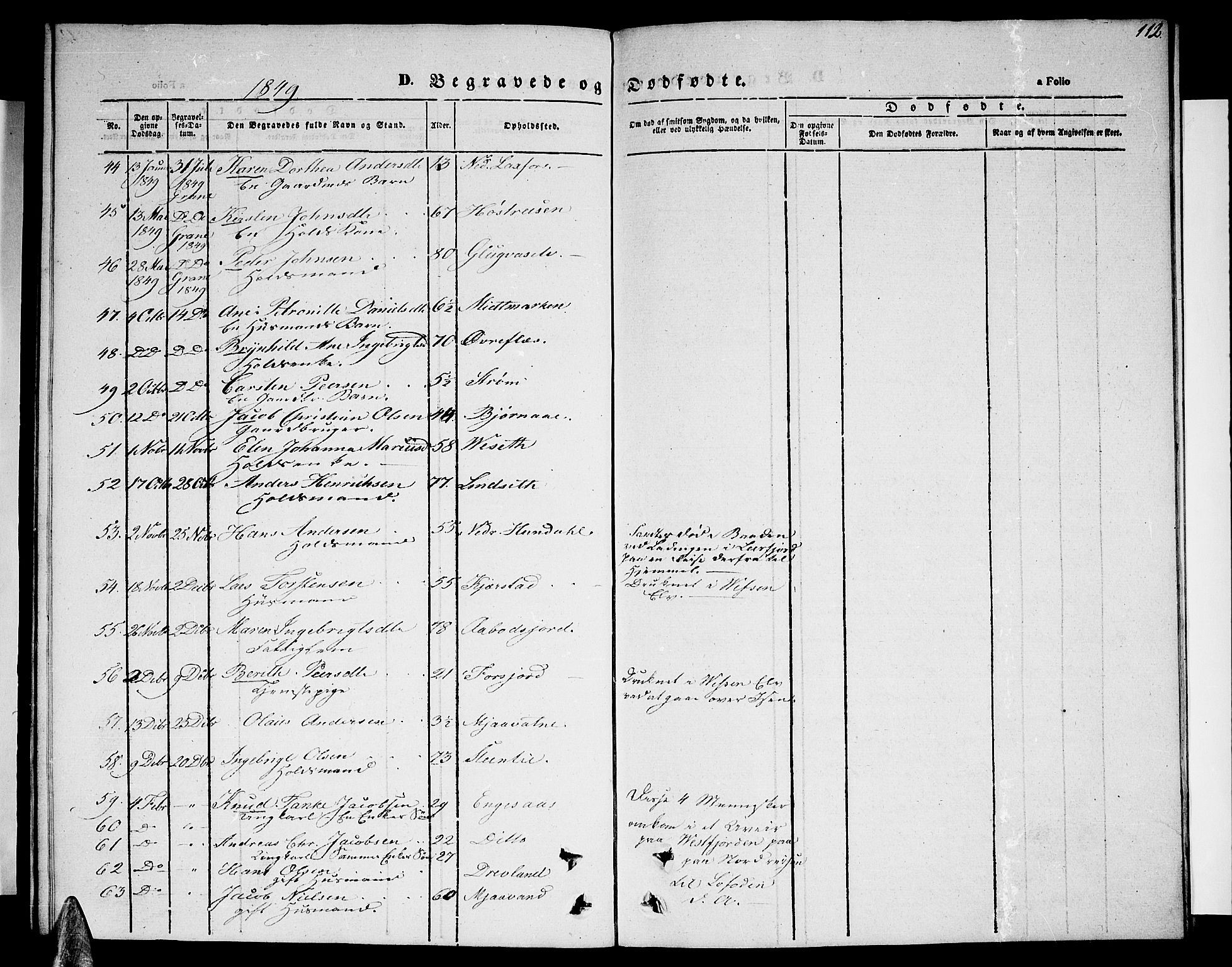 Ministerialprotokoller, klokkerbøker og fødselsregistre - Nordland, AV/SAT-A-1459/820/L0300: Parish register (copy) no. 820C02, 1846-1850, p. 112