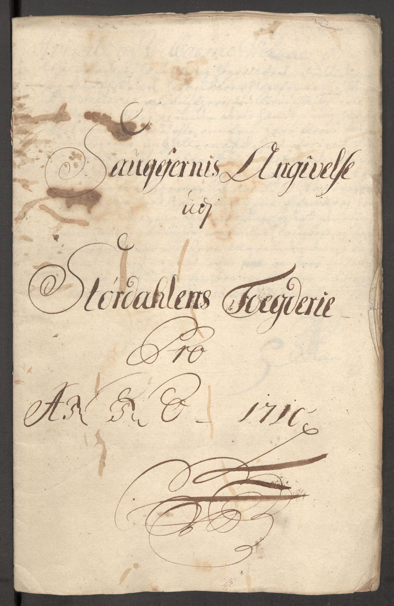 Rentekammeret inntil 1814, Reviderte regnskaper, Fogderegnskap, AV/RA-EA-4092/R62/L4200: Fogderegnskap Stjørdal og Verdal, 1710, p. 114