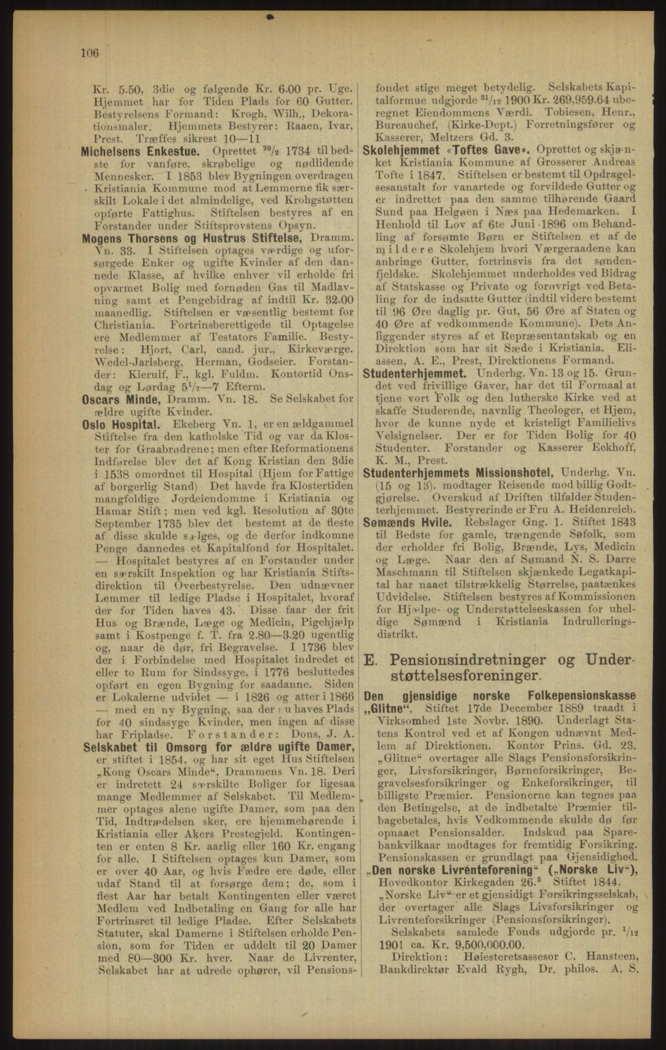 Kristiania/Oslo adressebok, PUBL/-, 1902, p. 106