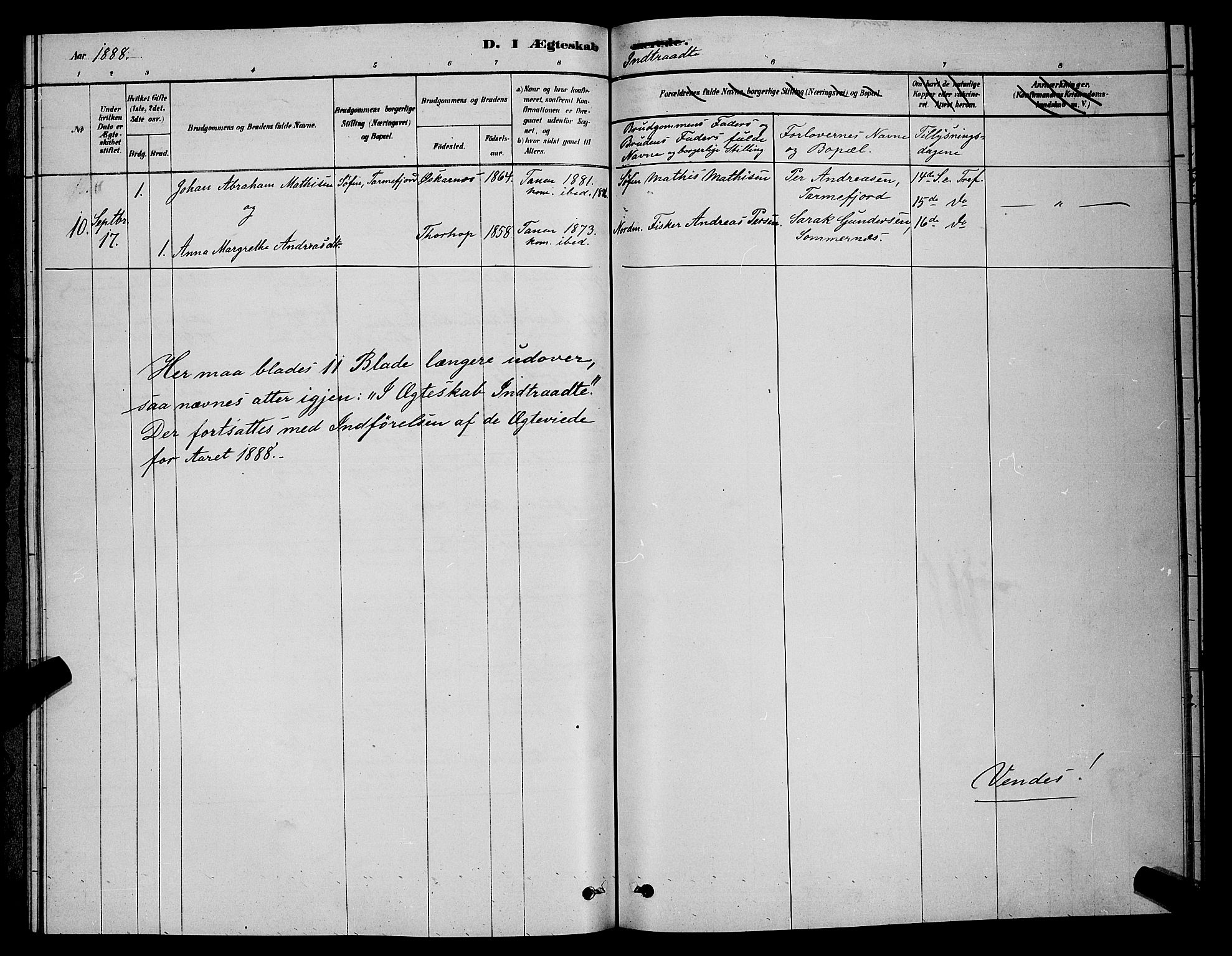 Tana sokneprestkontor, AV/SATØ-S-1334/H/Hb/L0003klokker: Parish register (copy) no. 3, 1878-1890