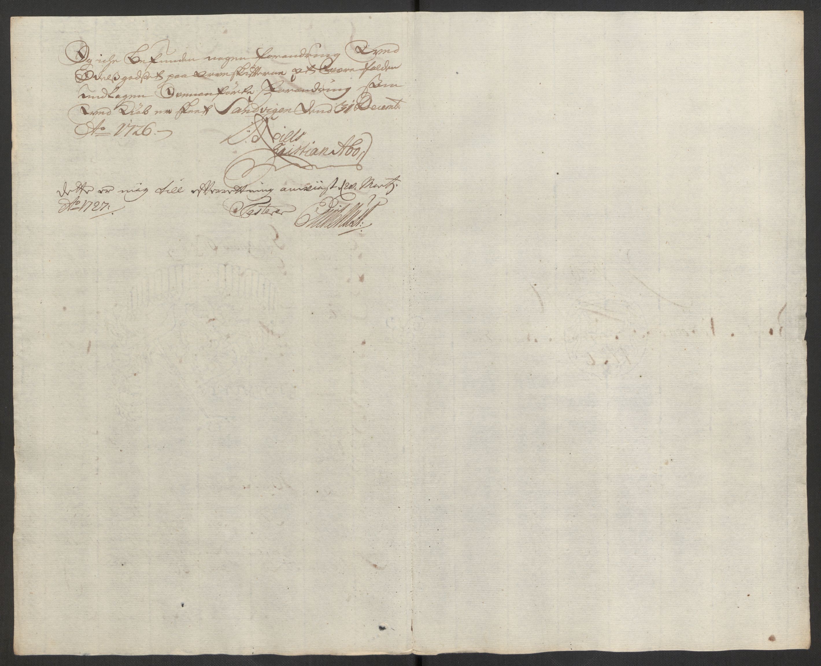 Rentekammeret inntil 1814, Reviderte regnskaper, Fogderegnskap, RA/EA-4092/R56/L3759: Fogderegnskap Nordmøre, 1726, p. 256