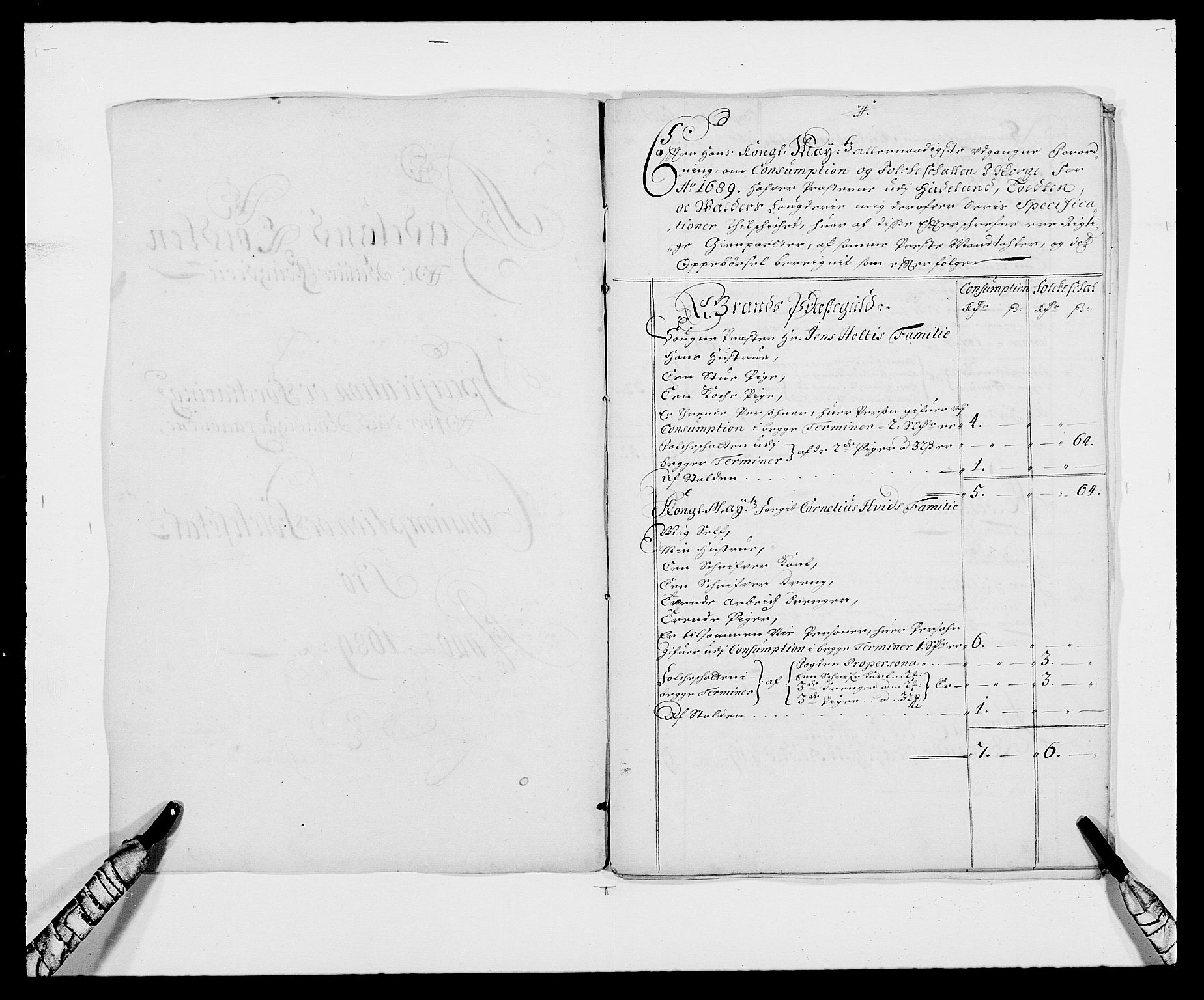 Rentekammeret inntil 1814, Reviderte regnskaper, Fogderegnskap, AV/RA-EA-4092/R18/L1288: Fogderegnskap Hadeland, Toten og Valdres, 1689, p. 191