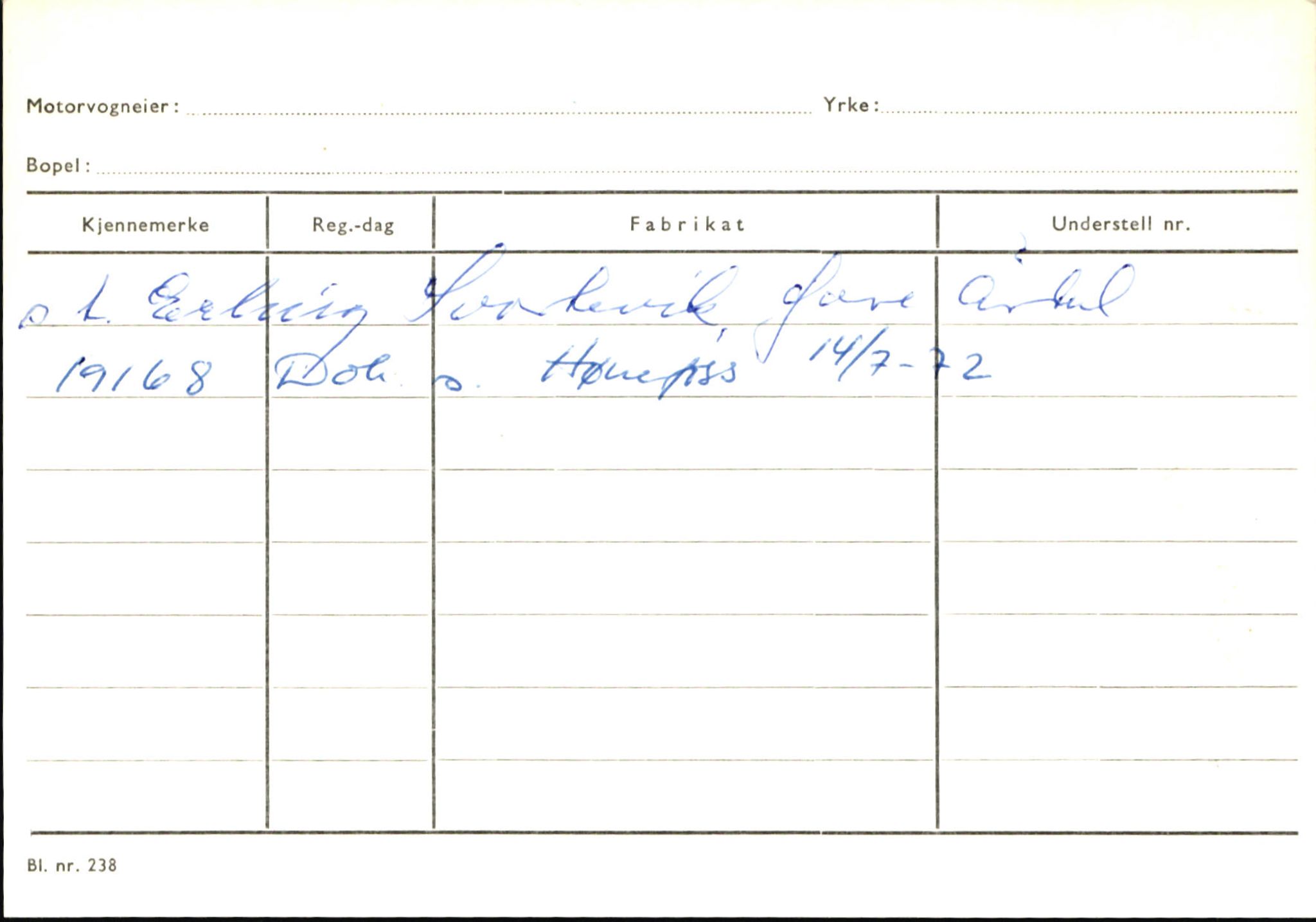 Statens vegvesen, Sogn og Fjordane vegkontor, AV/SAB-A-5301/4/F/L0145: Registerkort Vågsøy S-Å. Årdal I-P, 1945-1975, p. 2168