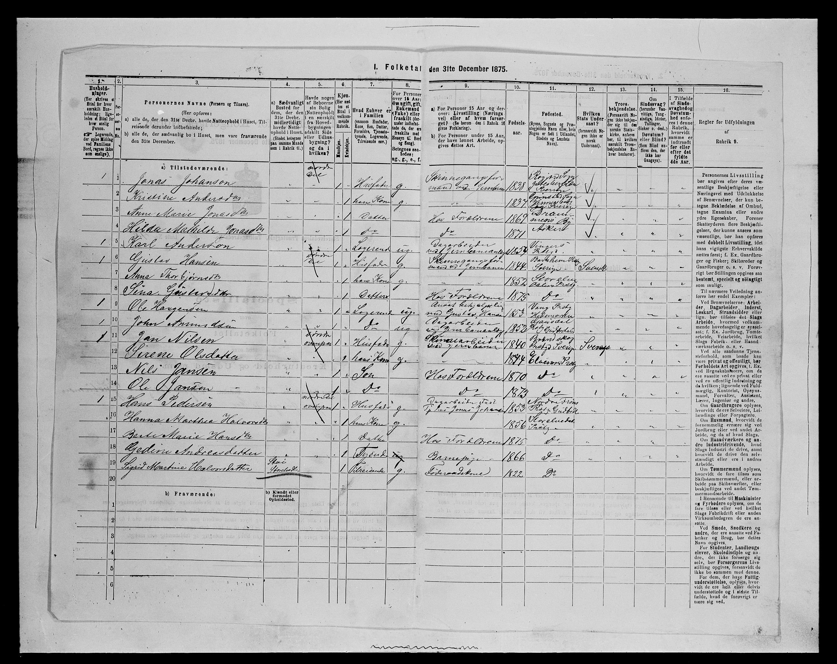 SAH, 1875 census for 0430P Stor-Elvdal, 1875, p. 761
