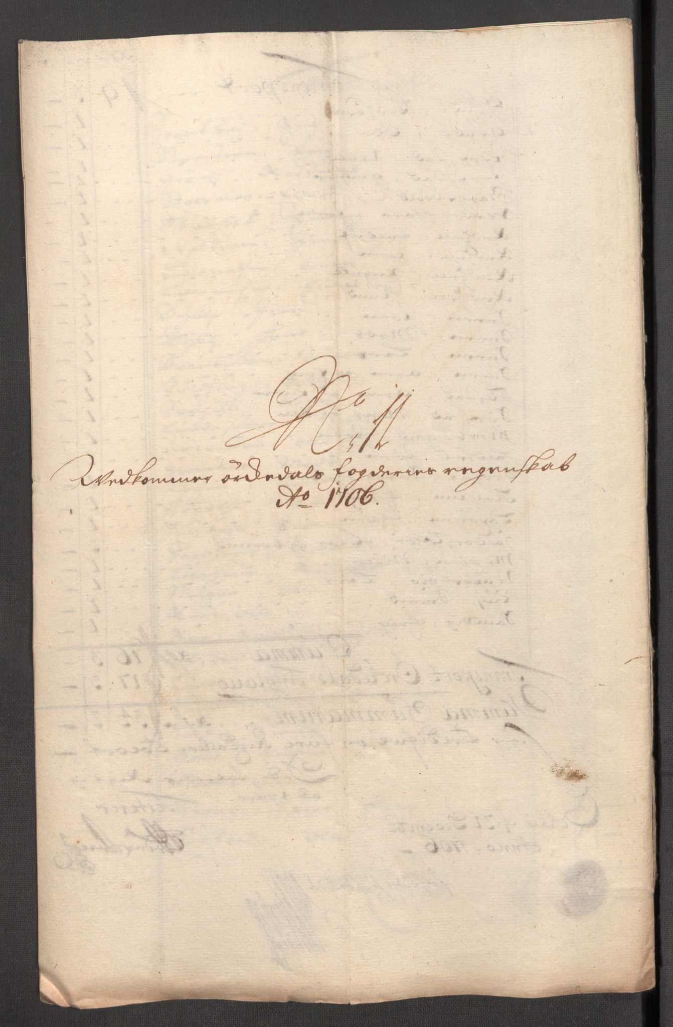 Rentekammeret inntil 1814, Reviderte regnskaper, Fogderegnskap, AV/RA-EA-4092/R60/L3956: Fogderegnskap Orkdal og Gauldal, 1706, p. 148