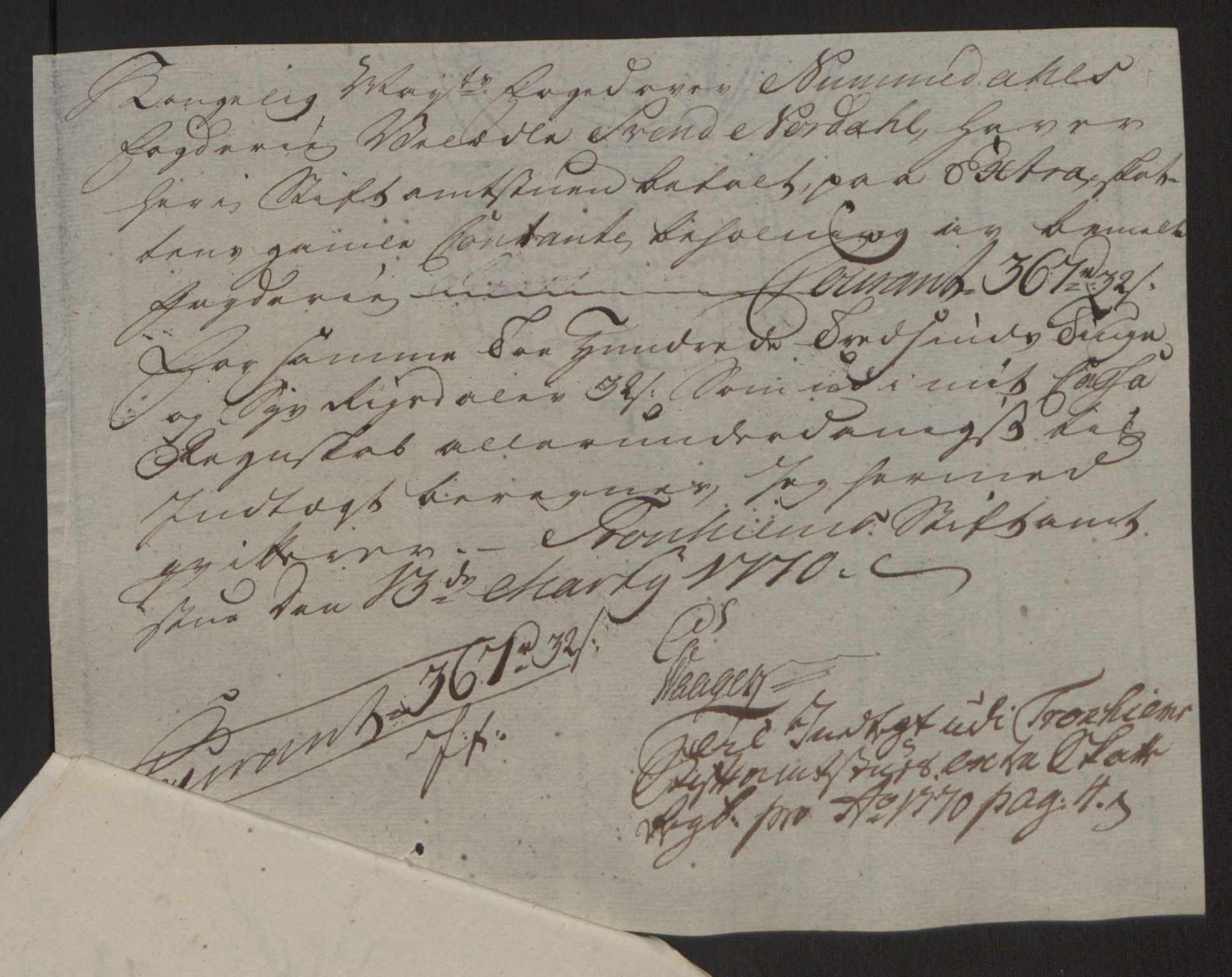 Rentekammeret inntil 1814, Reviderte regnskaper, Fogderegnskap, AV/RA-EA-4092/R64/L4502: Ekstraskatten Namdal, 1762-1772, p. 381