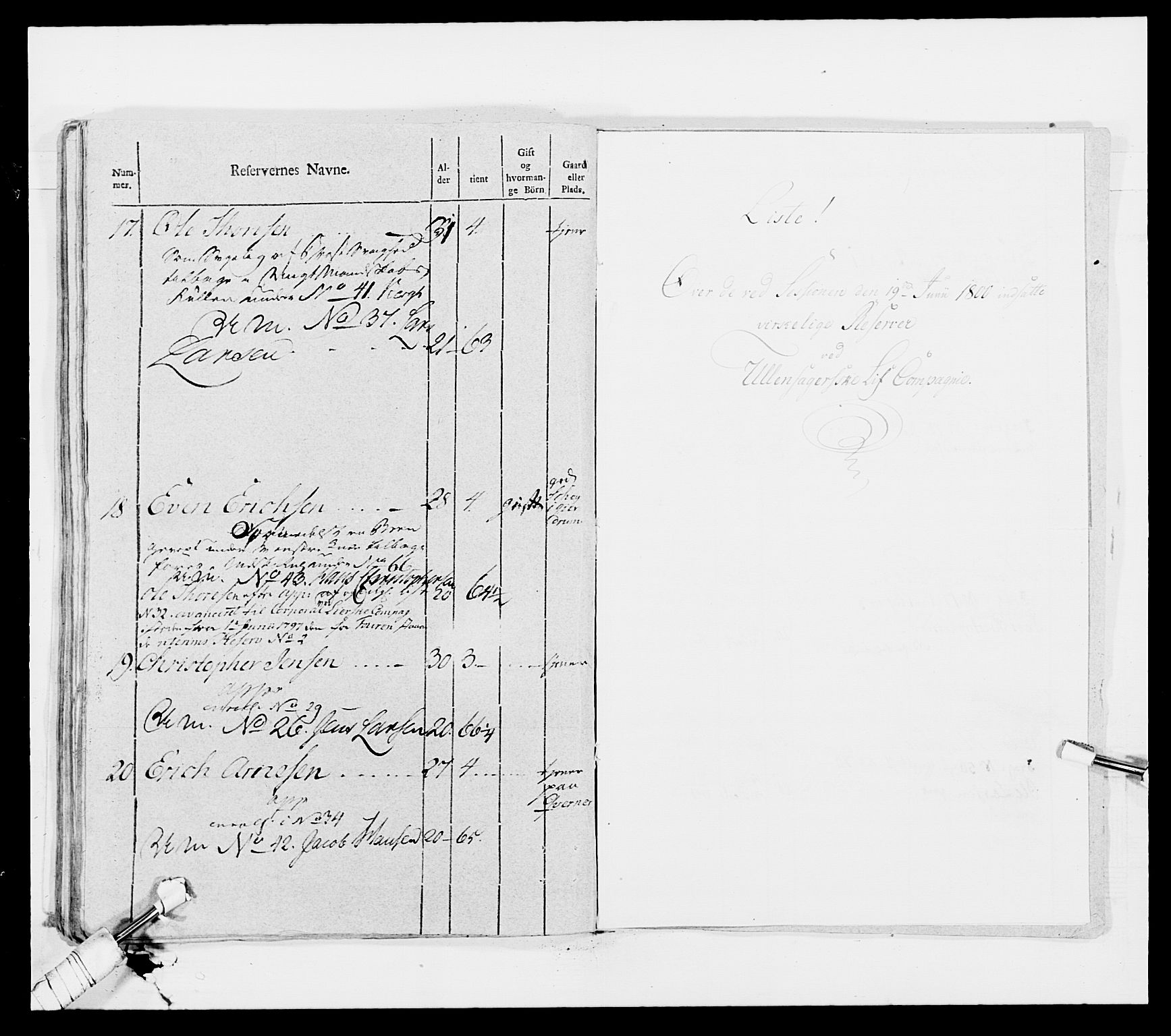 Generalitets- og kommissariatskollegiet, Det kongelige norske kommissariatskollegium, AV/RA-EA-5420/E/Eh/L0007: Akershusiske dragonregiment, 1800-1804, p. 385