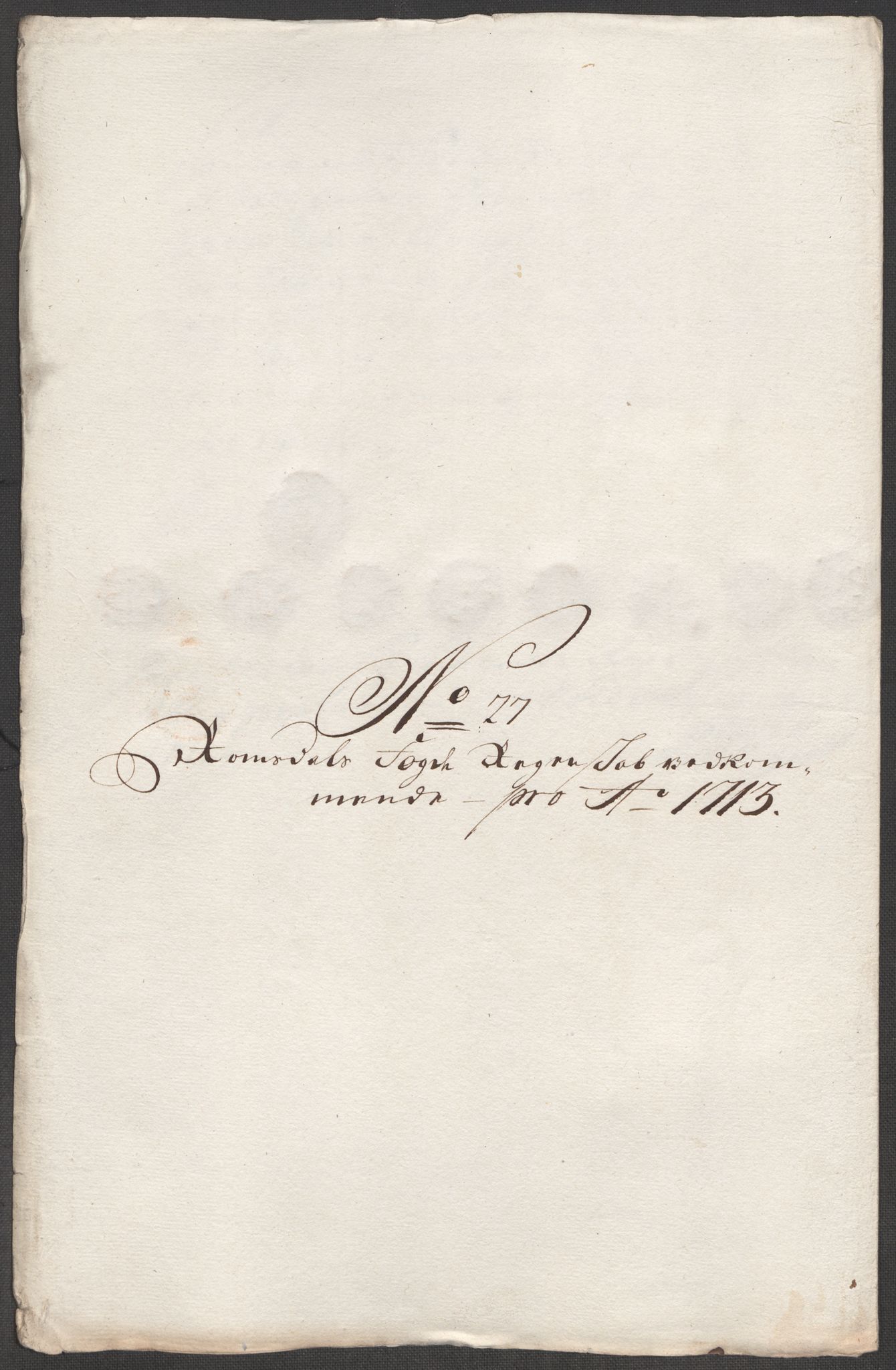 Rentekammeret inntil 1814, Reviderte regnskaper, Fogderegnskap, RA/EA-4092/R55/L3662: Fogderegnskap Romsdal, 1713-1714, p. 200