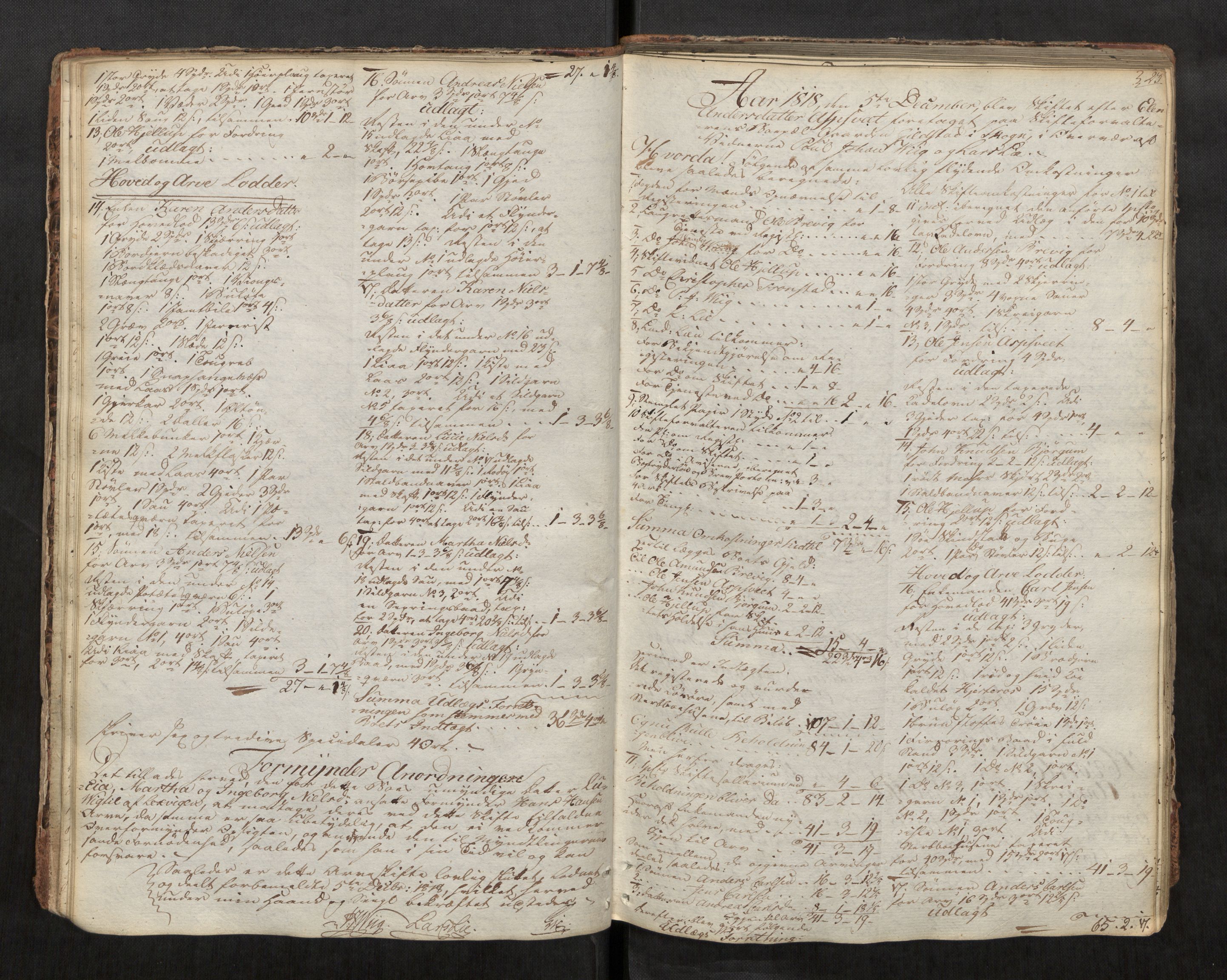 Stjør- og Verdal sorenskriveri, AV/SAT-A-4167/1/3/3A/L0032: Skifteprotokoll 27, 1818-1836, p. 23