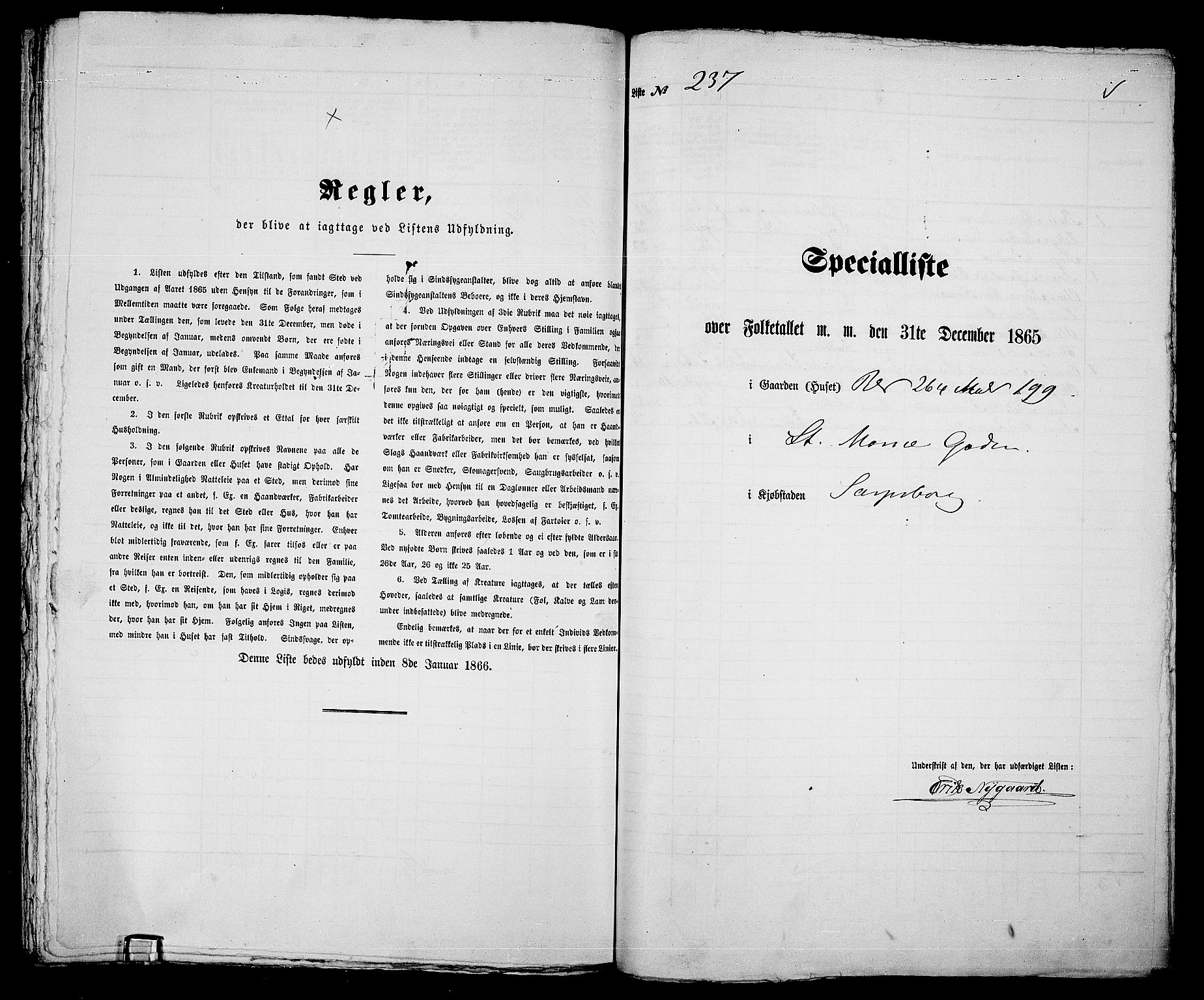 RA, 1865 census for Sarpsborg, 1865, p. 481